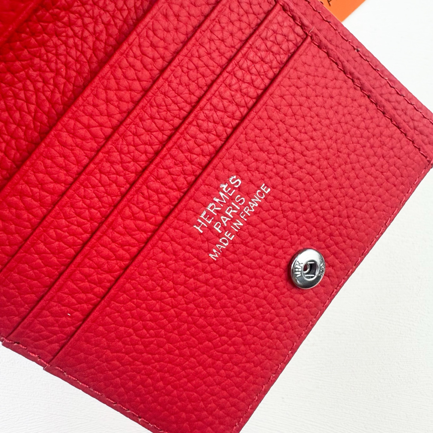 Hermes Silk'in Togo Leather Women's Wallet - Image 5