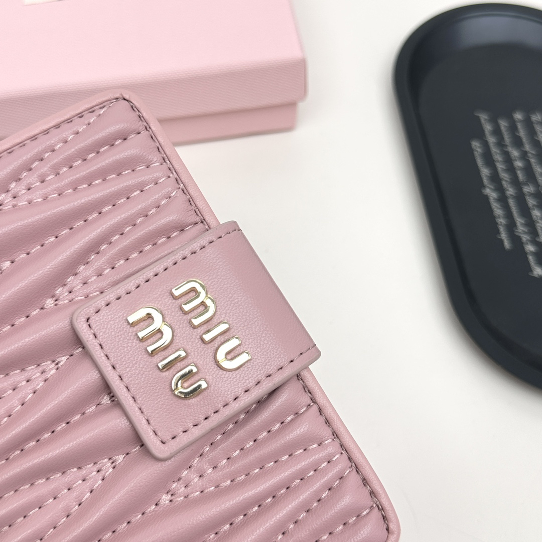 Miu Miu Lambskin Multifunction Wallet - Image 5