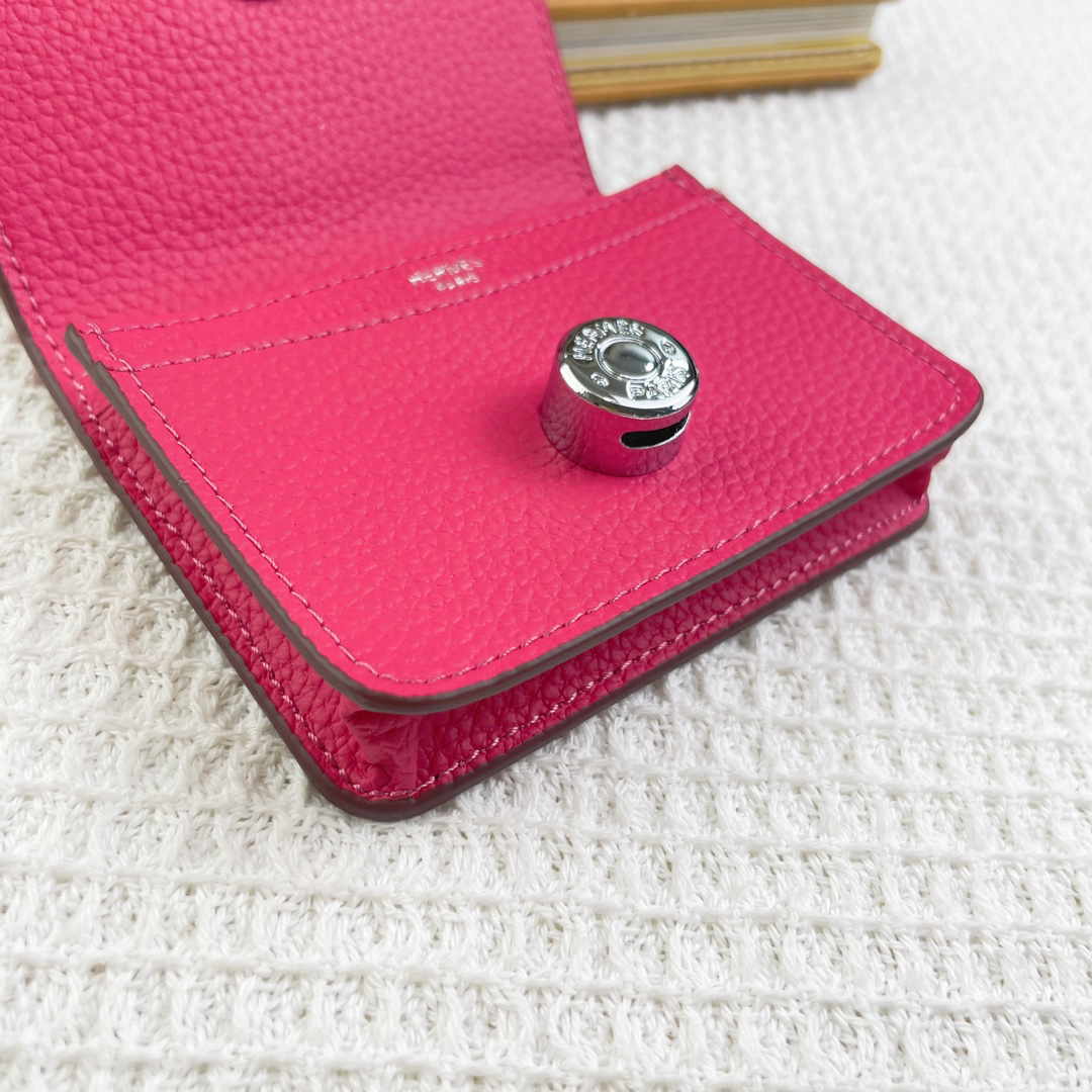Hermès Togo Leather Card Holder - Image 5