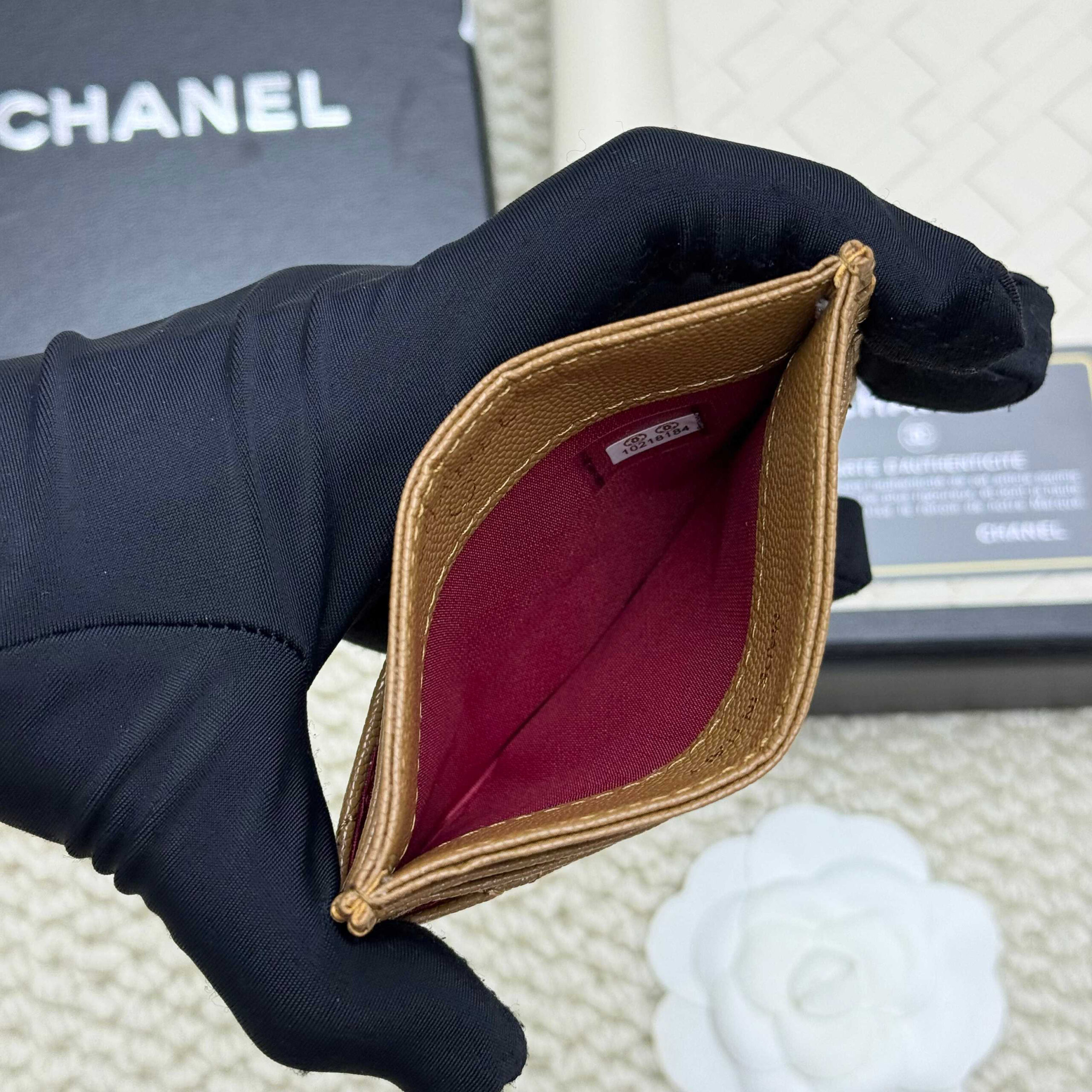 Chanel 2025 Lambskin Card Holder - Image 5