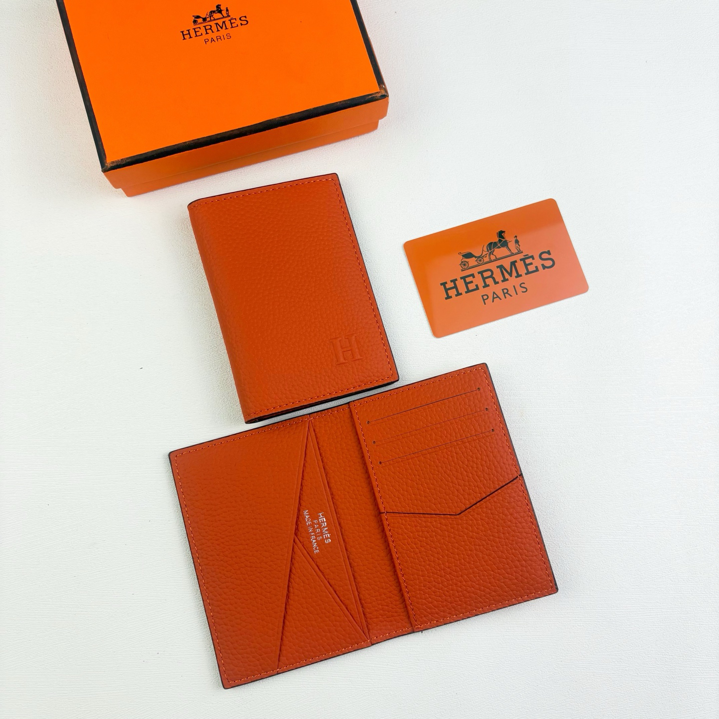 Hermès Barenia Faubourg City 8CC Card Holder - Image 5
