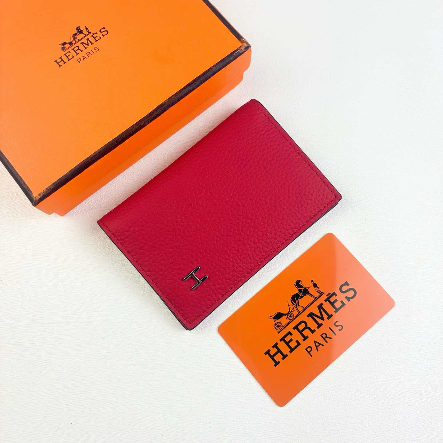 Hermes Barenia Faubourg City 8CC Card Holder - Image 5
