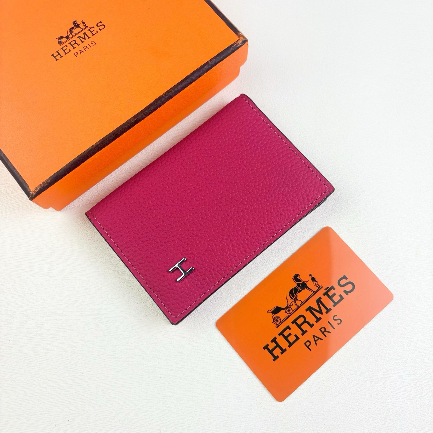 Hermes Barenia Faubourg City 8CC Card Holder - Image 5