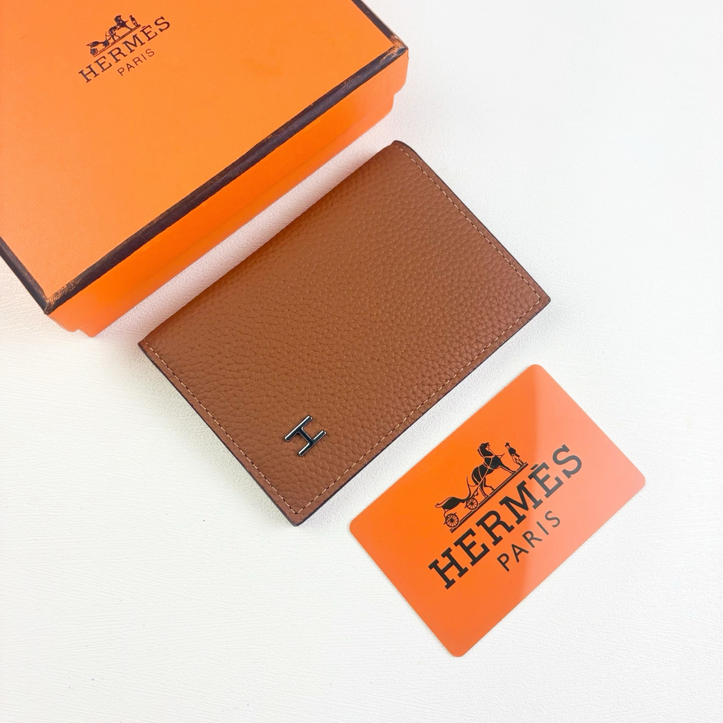 Hermes Barenia Faubourg City 8CC Card Holder - Image 5