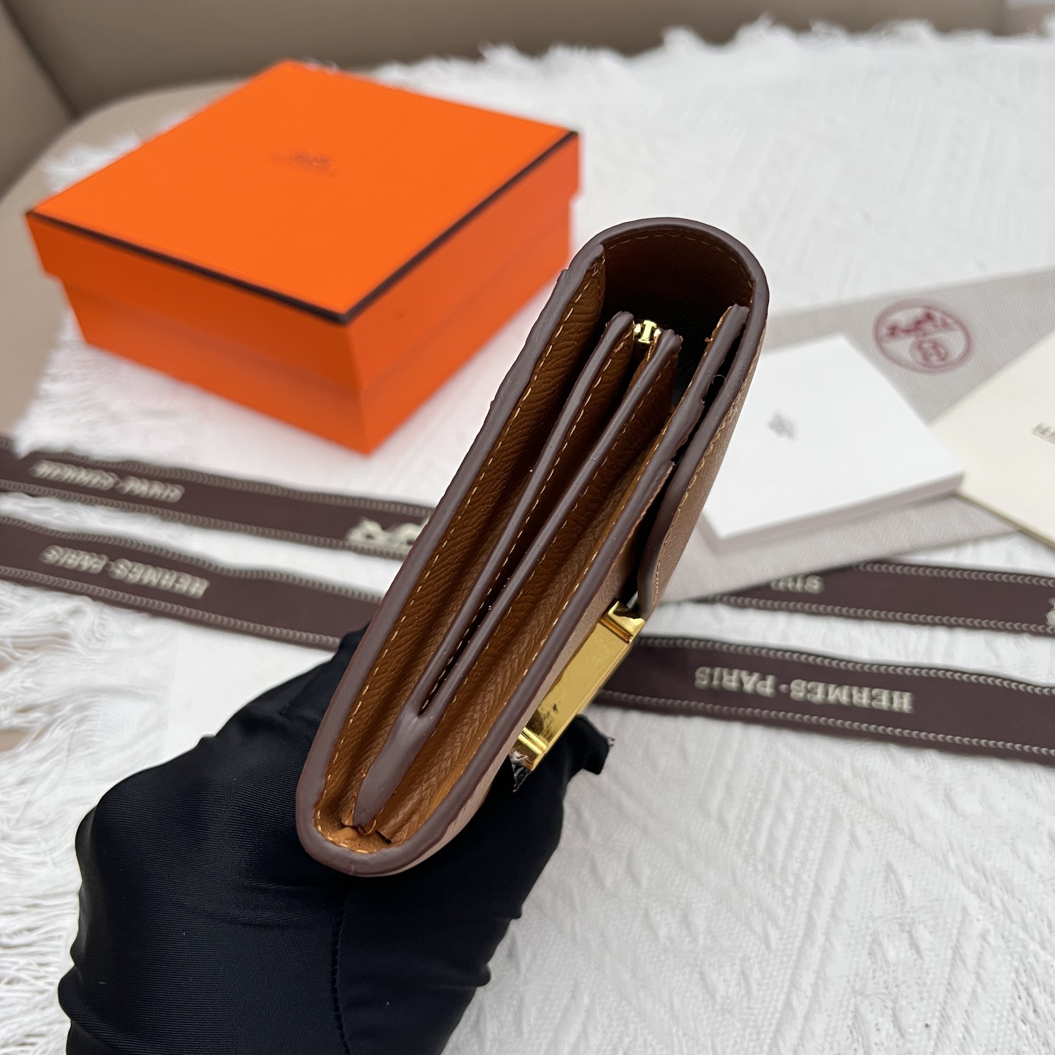 Hermès Constance Leather Crossbody Bag - Image 5