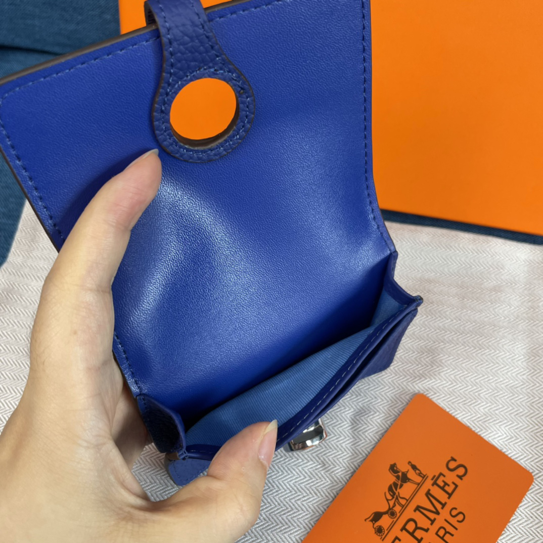 Hermes Togo Leather Card Holder - Image 5