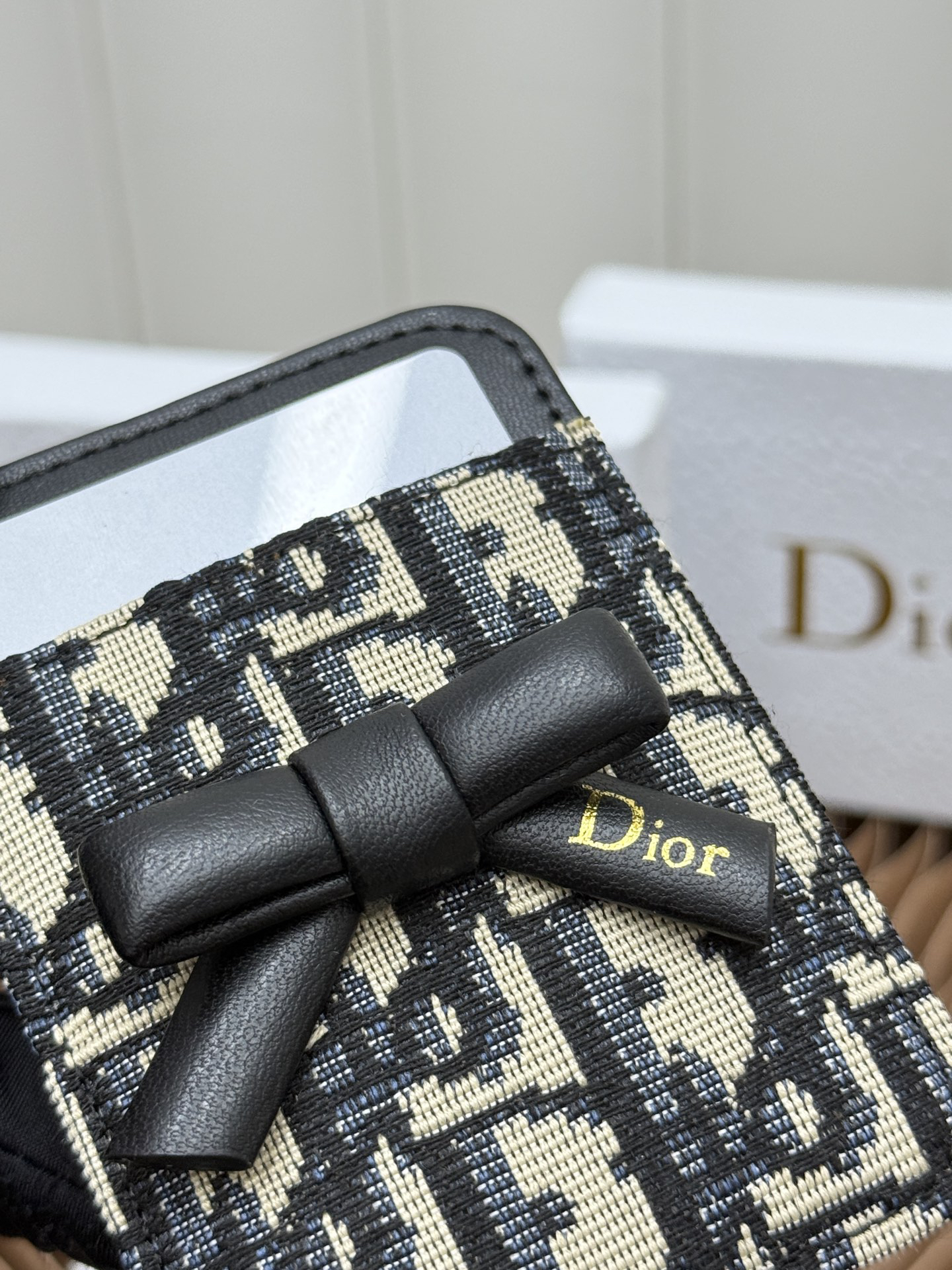 Dior Lady Dior Magnetic Lambskin Card Holder - Image 5