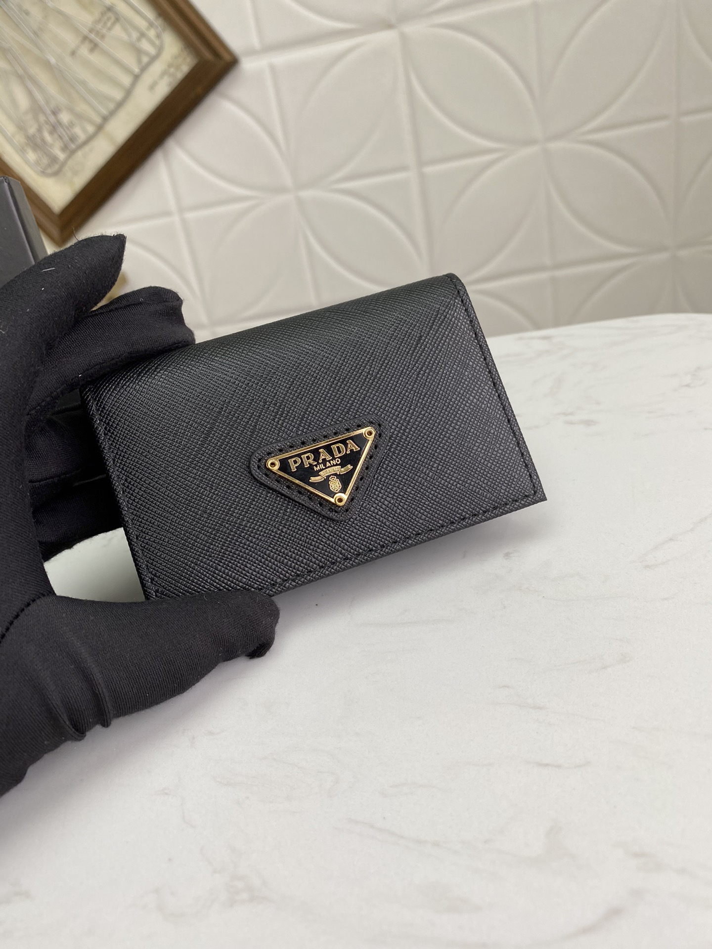 Prada Men's Leather Card Holder 2MC122 - Image 5