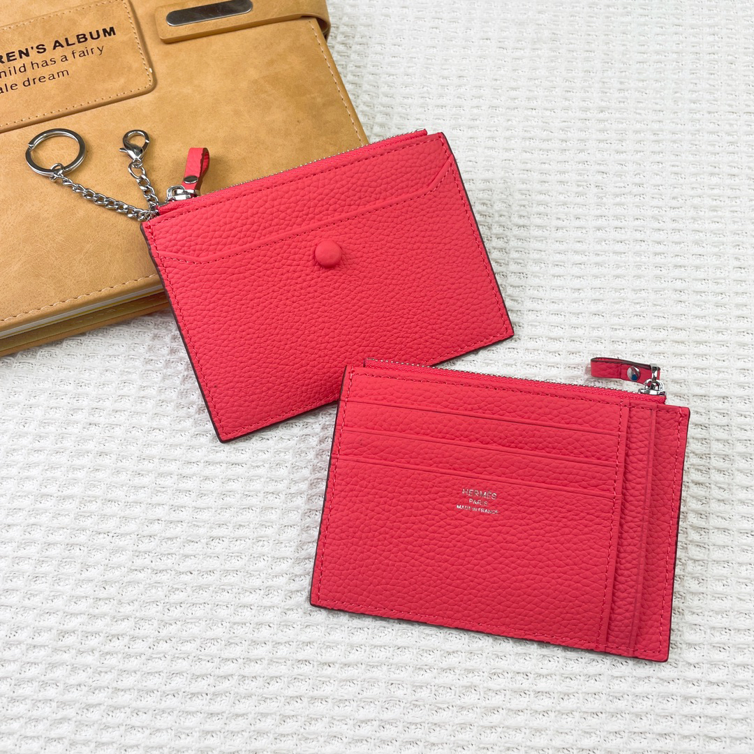 Hermès Barenia Faubourg City 8CC Business Card Holder - Image 5