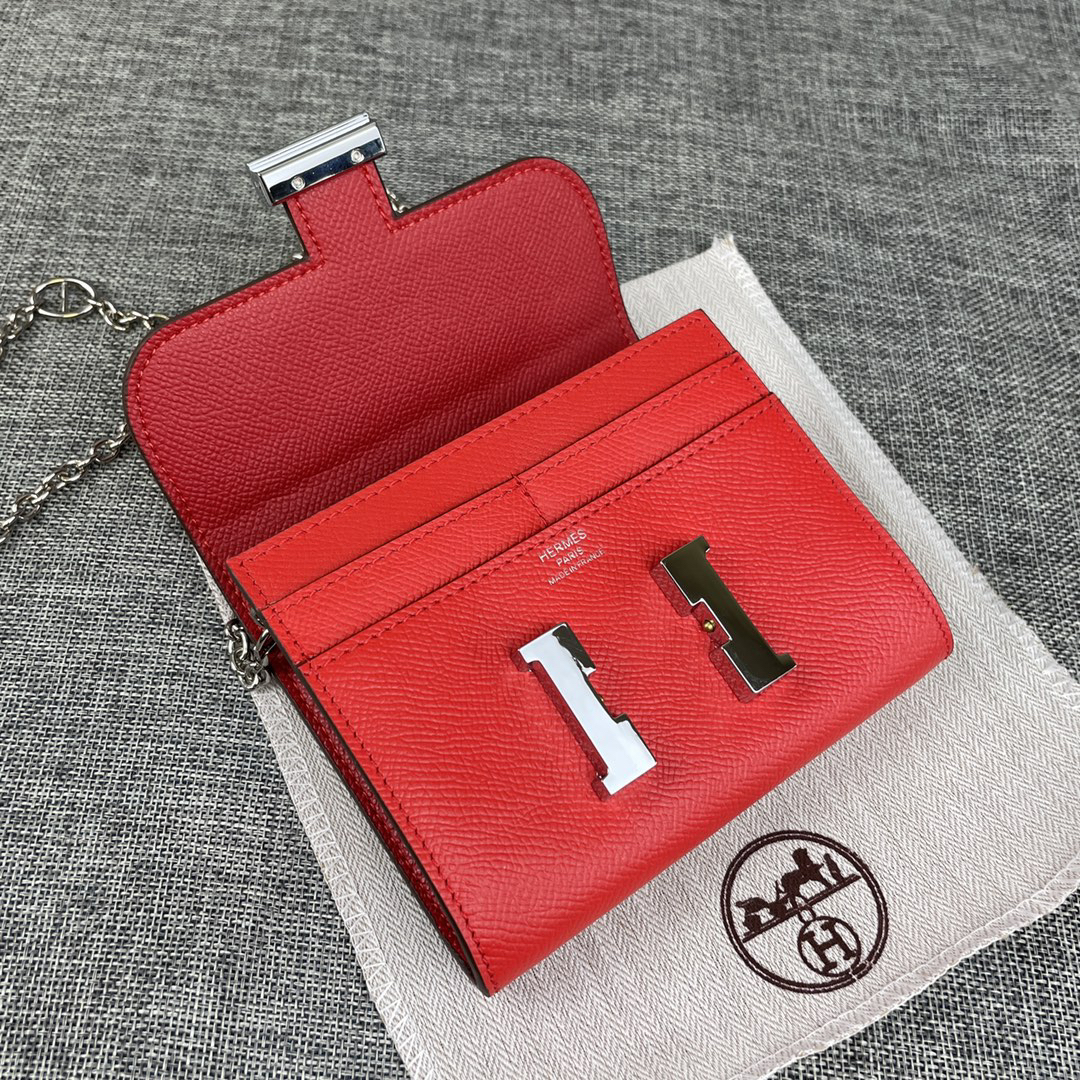 Hermes Constance Compact Wallet - Image 5