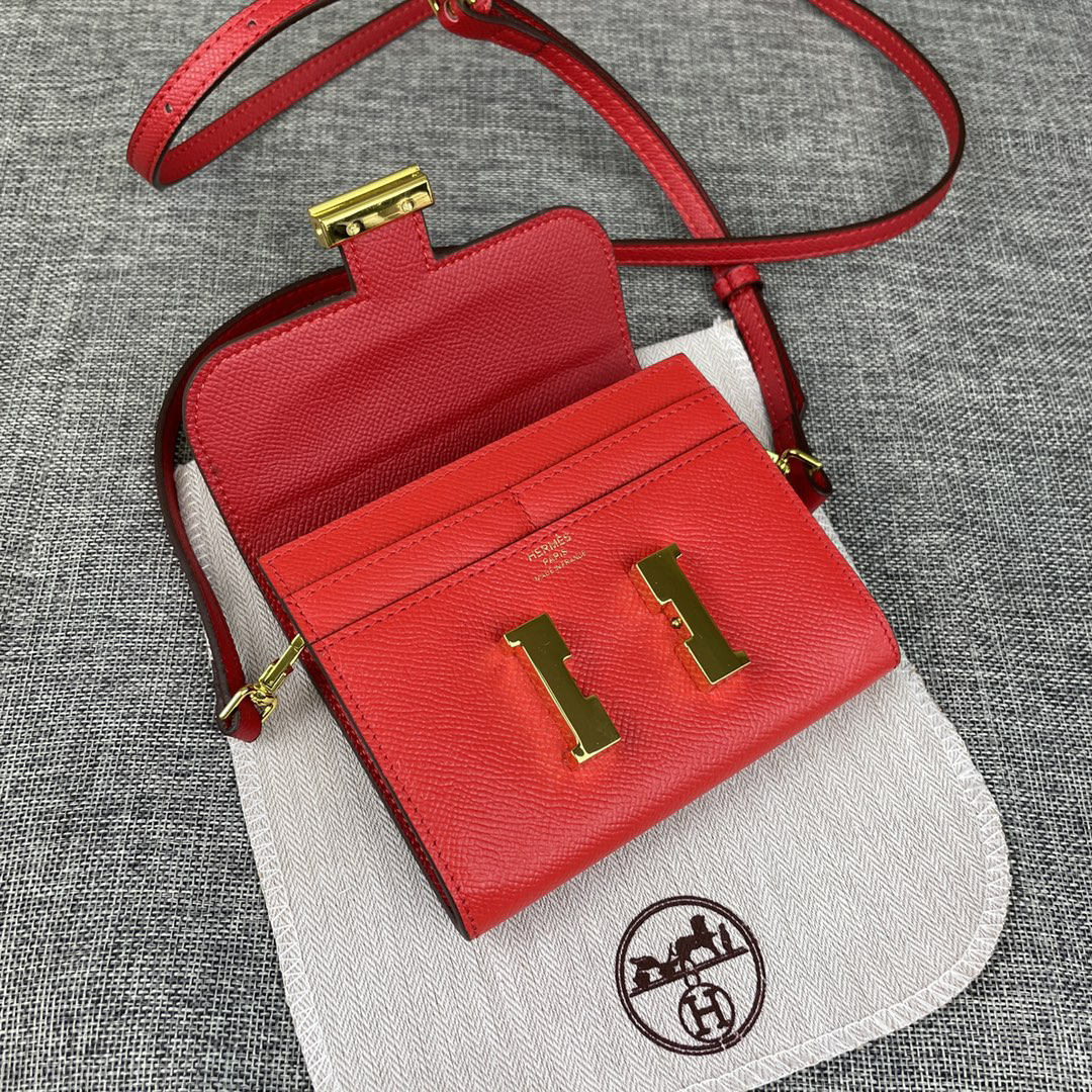 Hermès Constance Leather Shoulder Bag - Image 5
