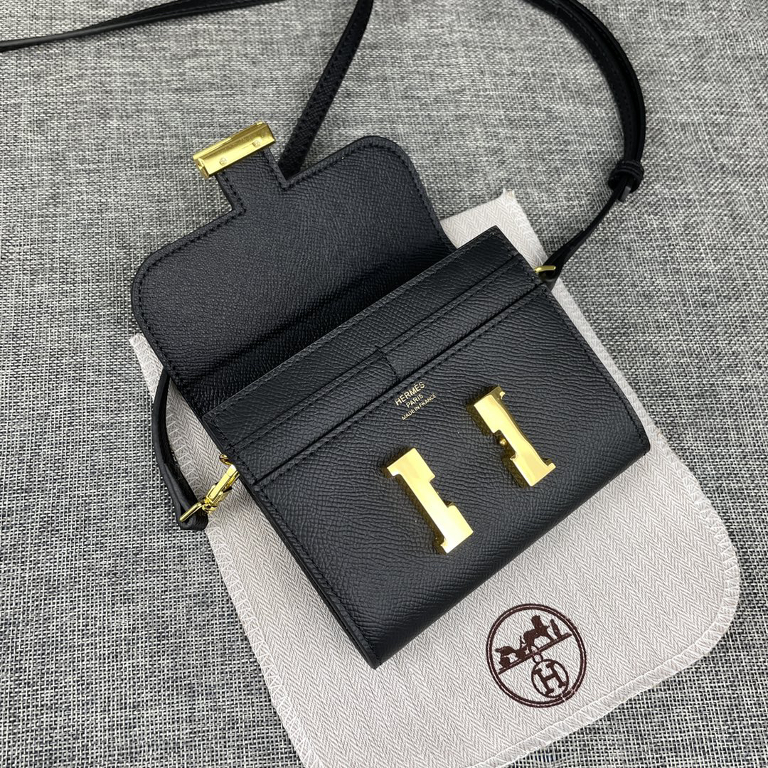 Hermès Constance Leather Shoulder Bag - Image 5
