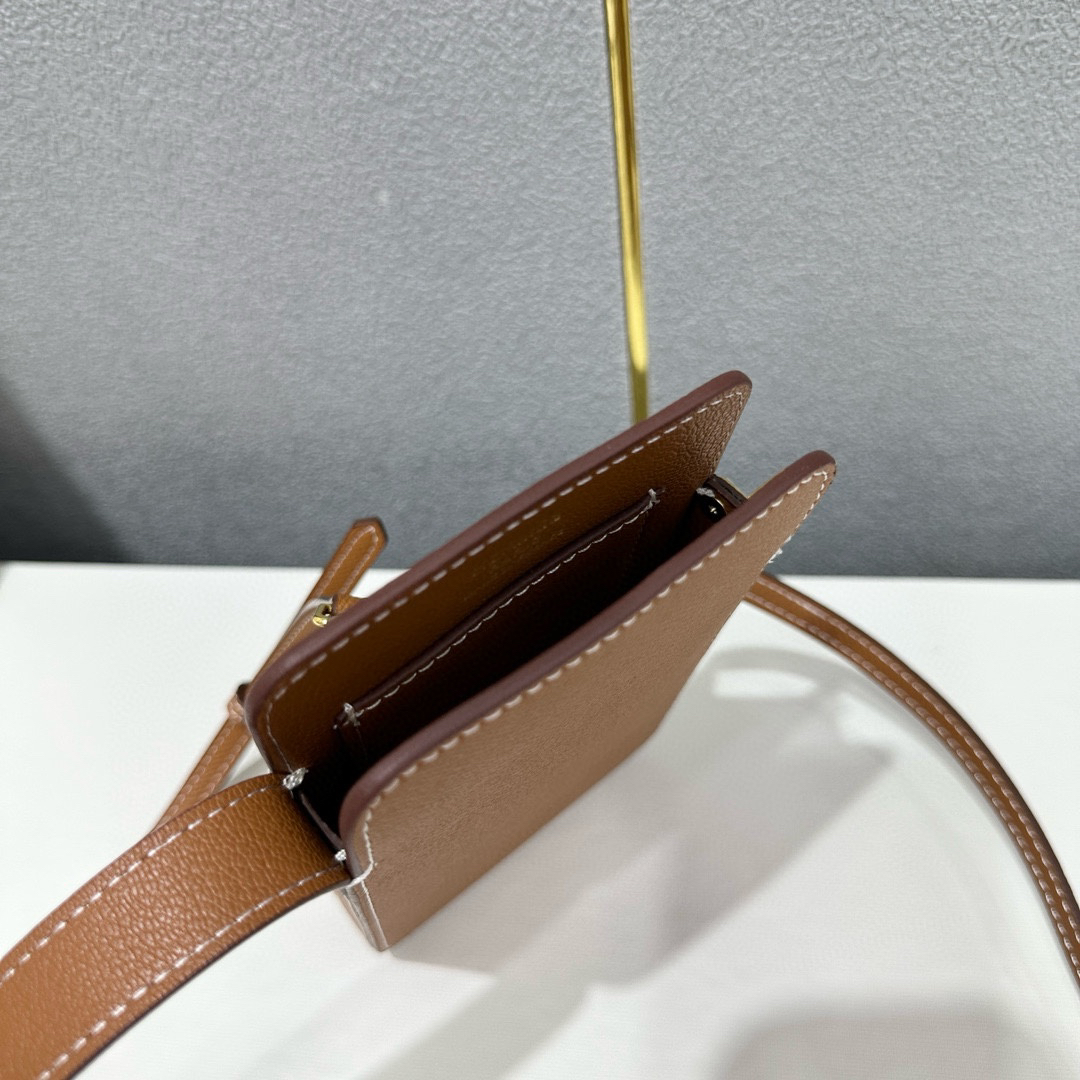 Hermes Hac a Box Tadelakt Calfskin Phone Case - Image 5