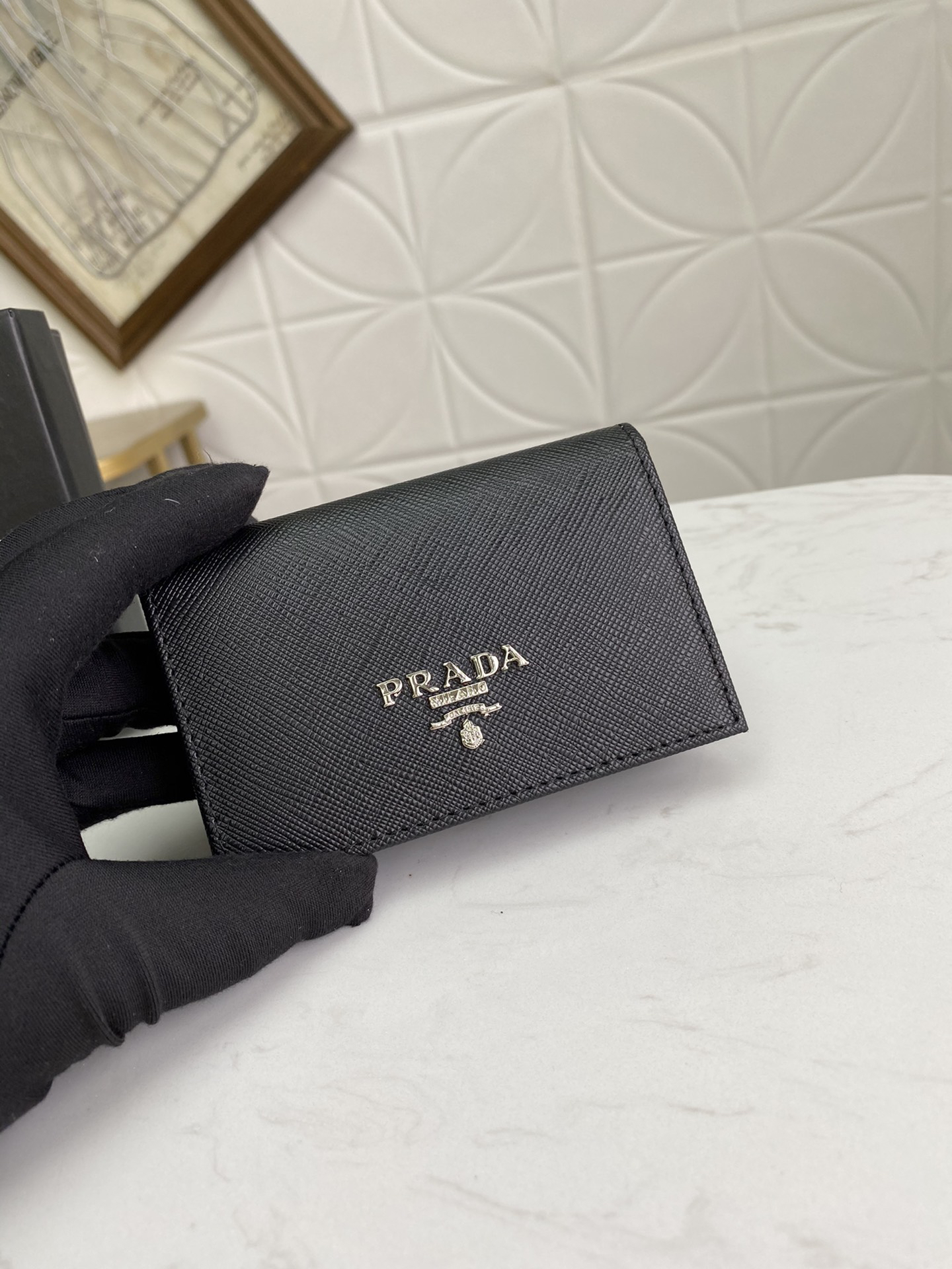 Prada Men's Leather Card Holder 2MC122 - Image 5