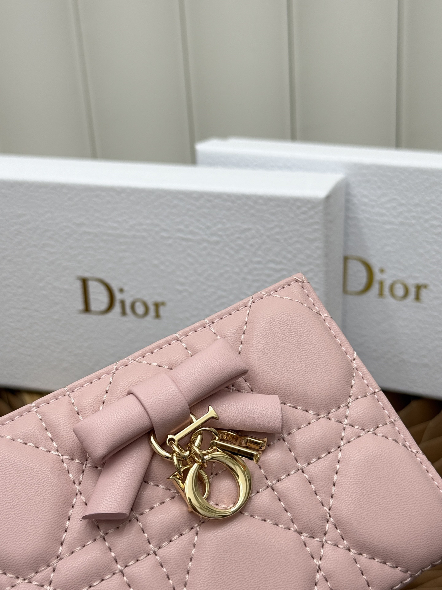 Lady Dior Dahlia Wallet - Image 5