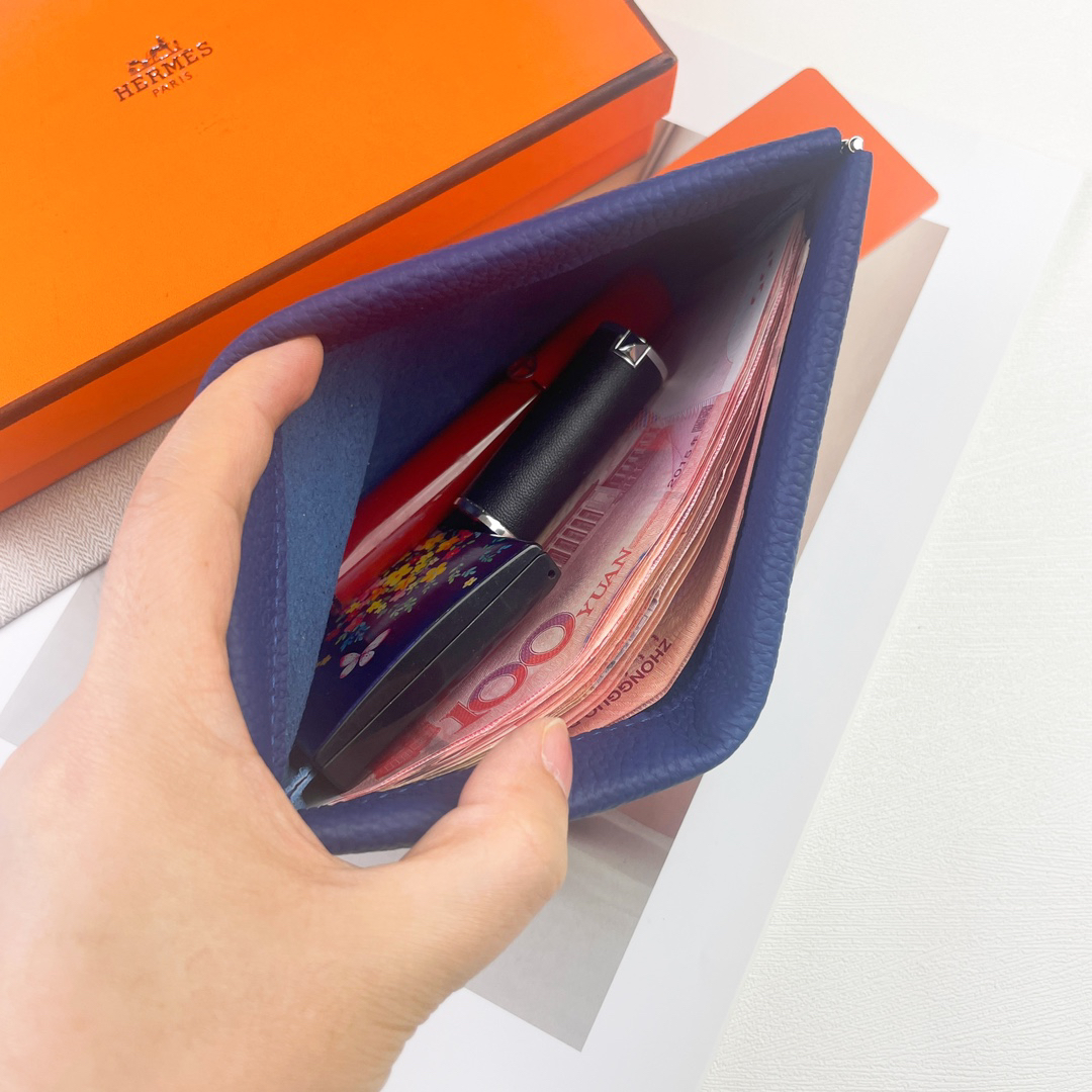 Hermes Togo Calfskin Wallet - Image 5