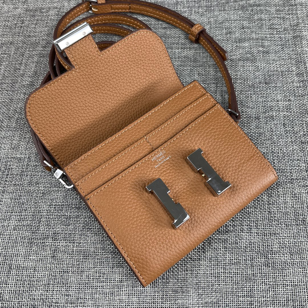 Hermès Constance Togo Leather Mini Shoulder Bag - Image 5