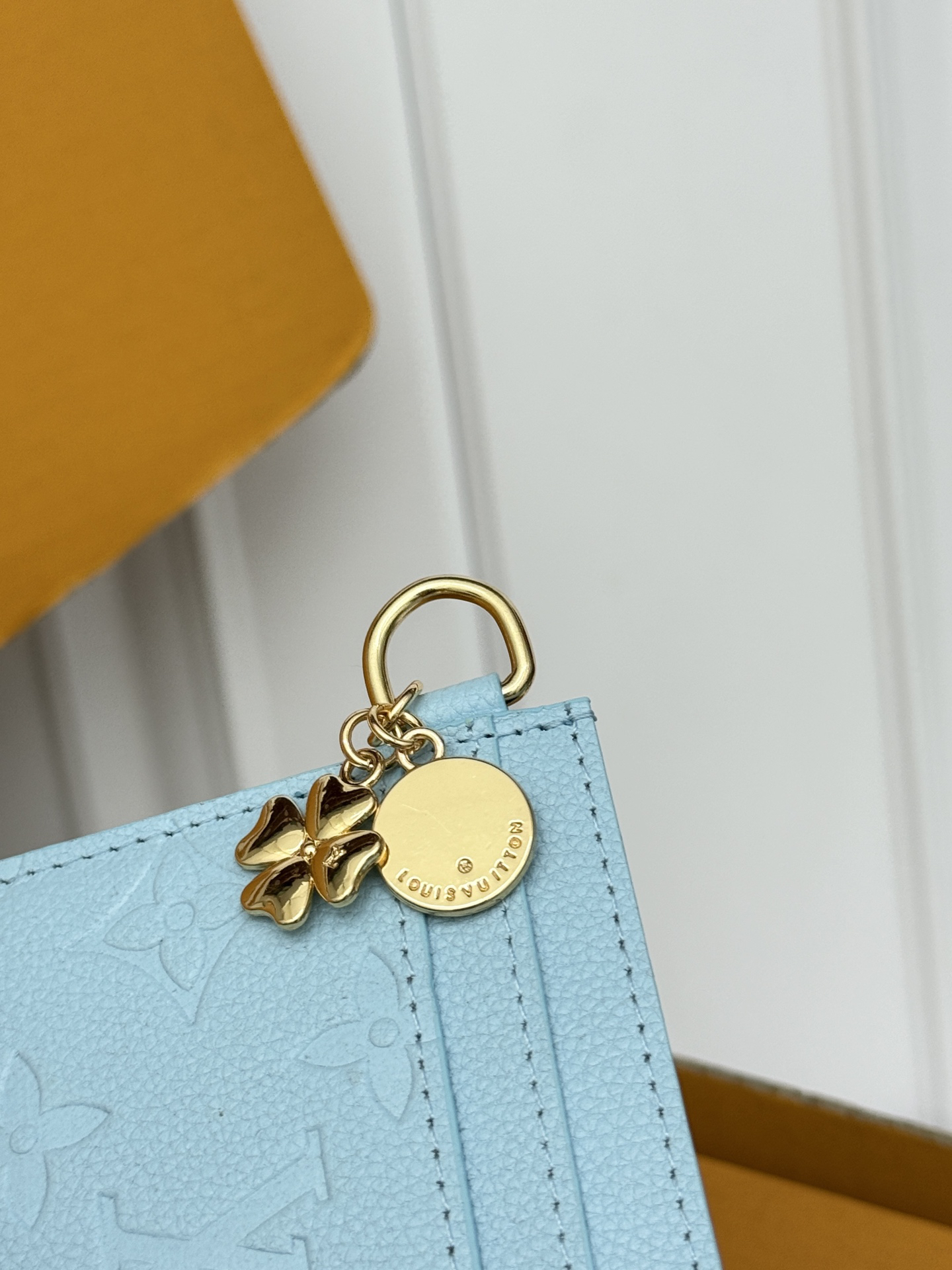Louis Vuitton Charms Monogram Card Holder M28392 in Light Blue - Image 5