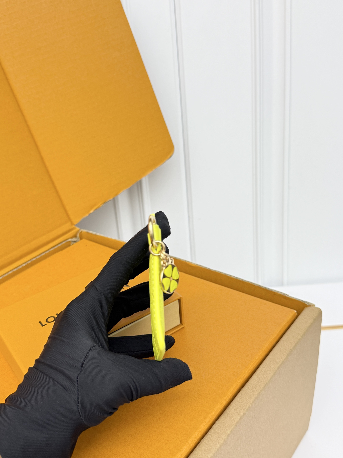 Louis Vuitton Charms Monogram Card Holder - Lemon Yellow - Image 5