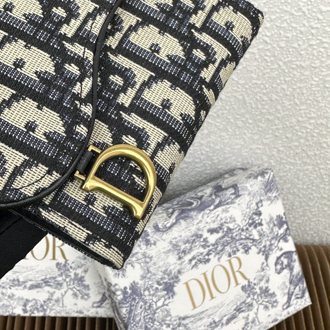 Dior Saddle Nymphea Wallet - Image 5