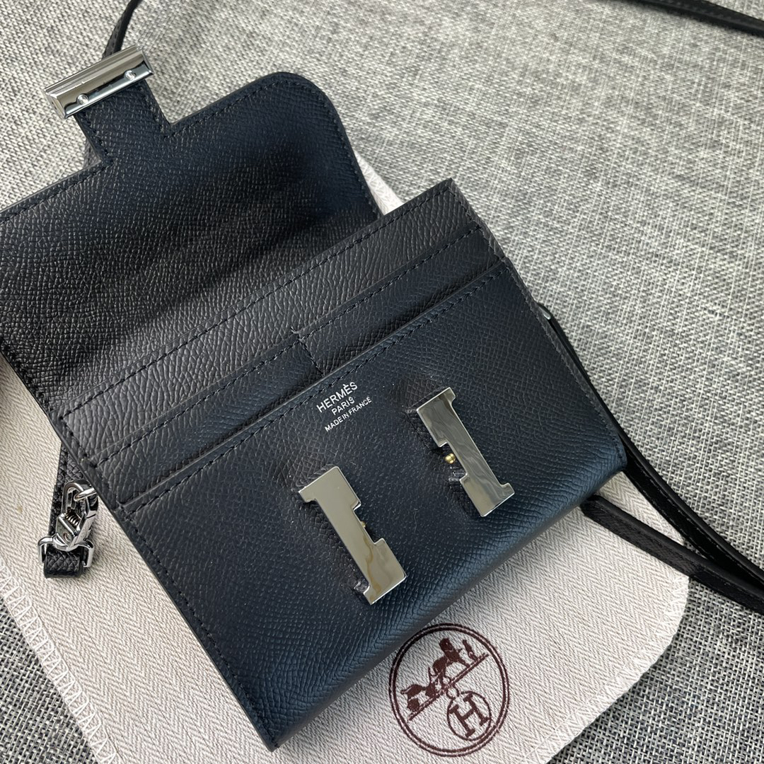 Hermès Constance Leather Crossbody Bag - Image 5