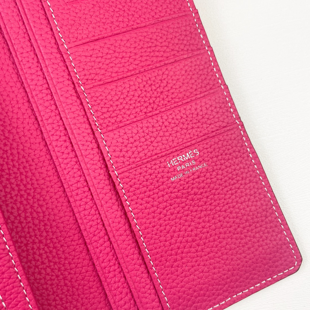 Hermès Evercolor Leather Long Wallet - Image 5