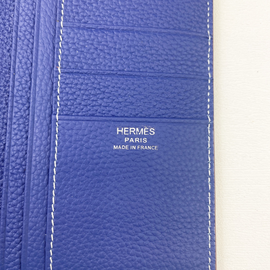 Hermès Evercolor Leather Long Wallet - Image 5