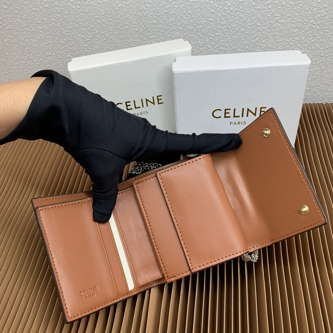 Triomphe Trifold Wallet - Image 5
