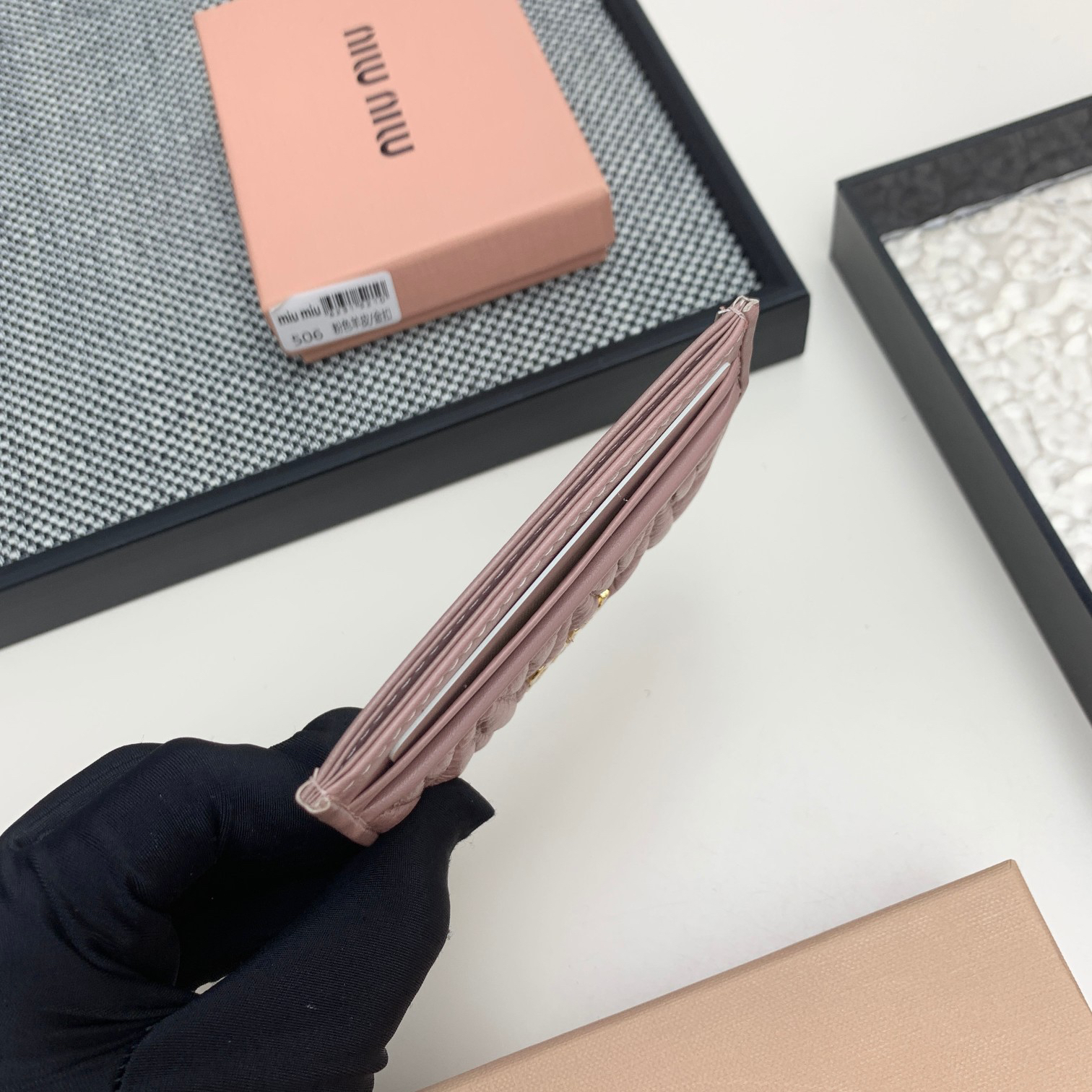 Miu Miu Lambskin Wallet - Image 5