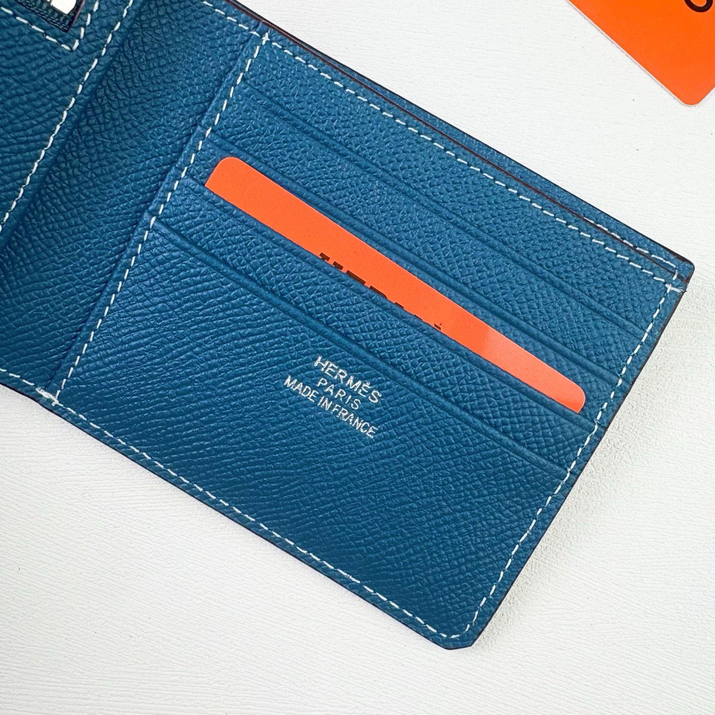 Hermes Empson Leather Short Wallet - Image 5