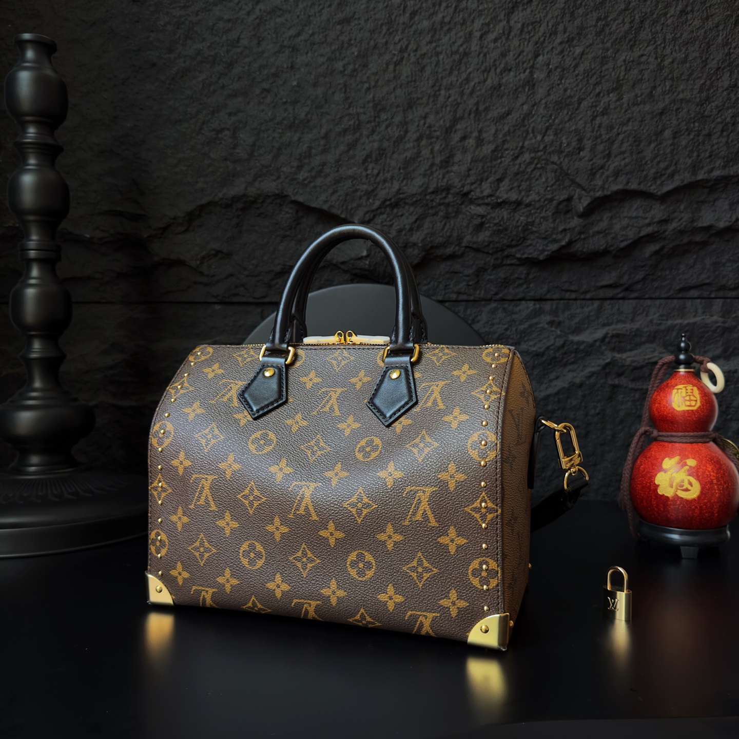 Louis Vuitton Speedy Trunk 25 Handbag M26181 - Image 5