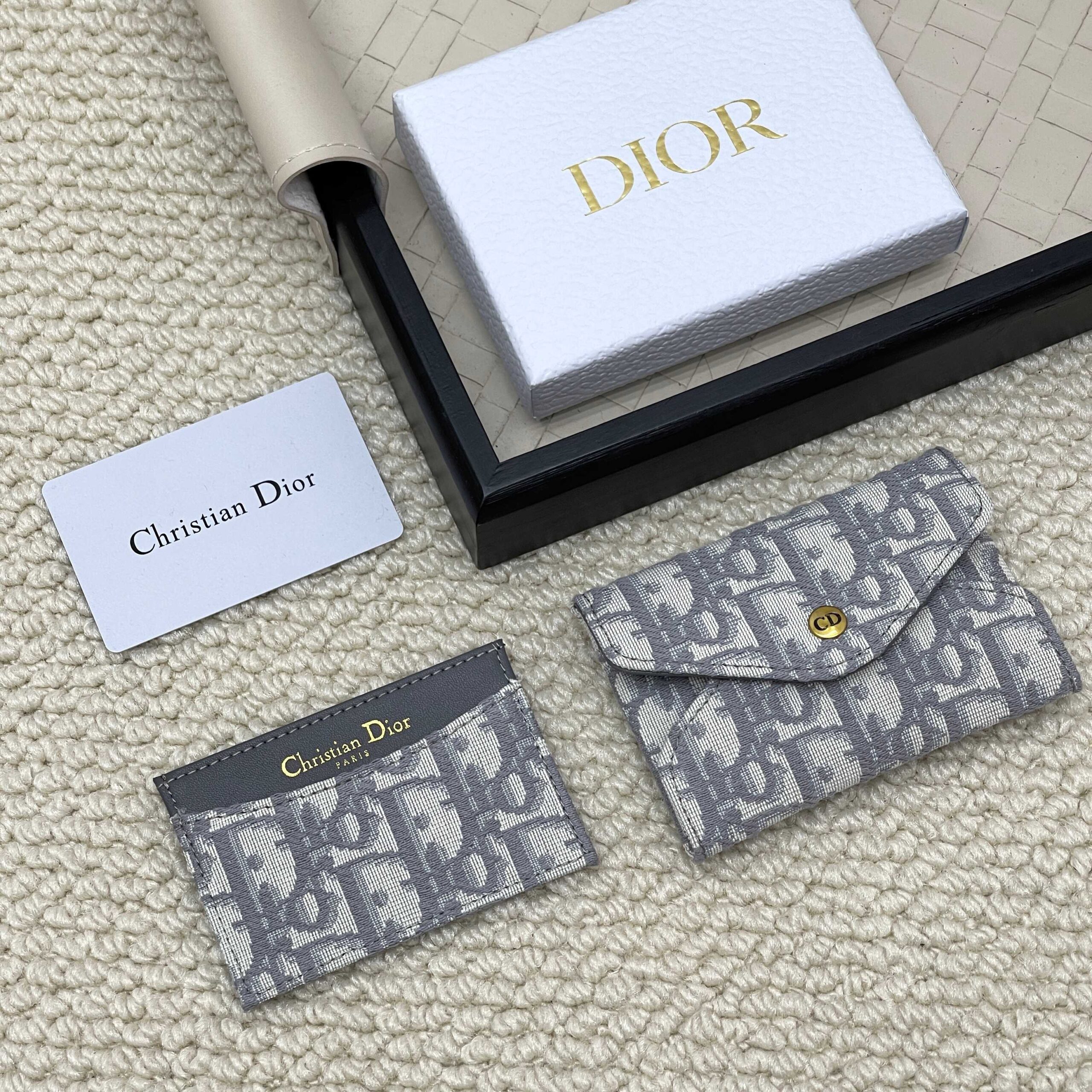 Dior Oblique 2-in-1 Card Holder - Image 6