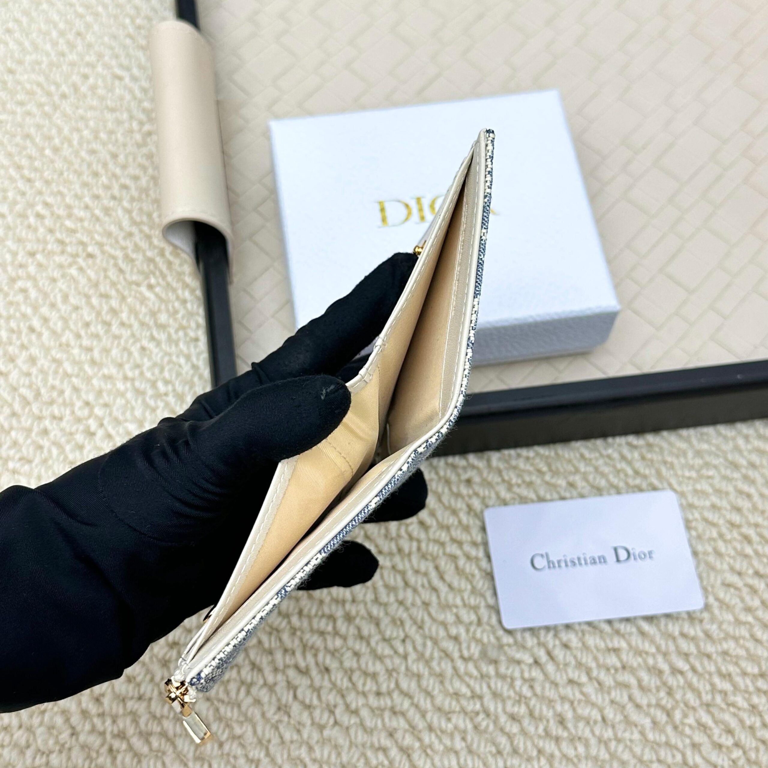 Dior Caro Dahlia Wallet - Image 6