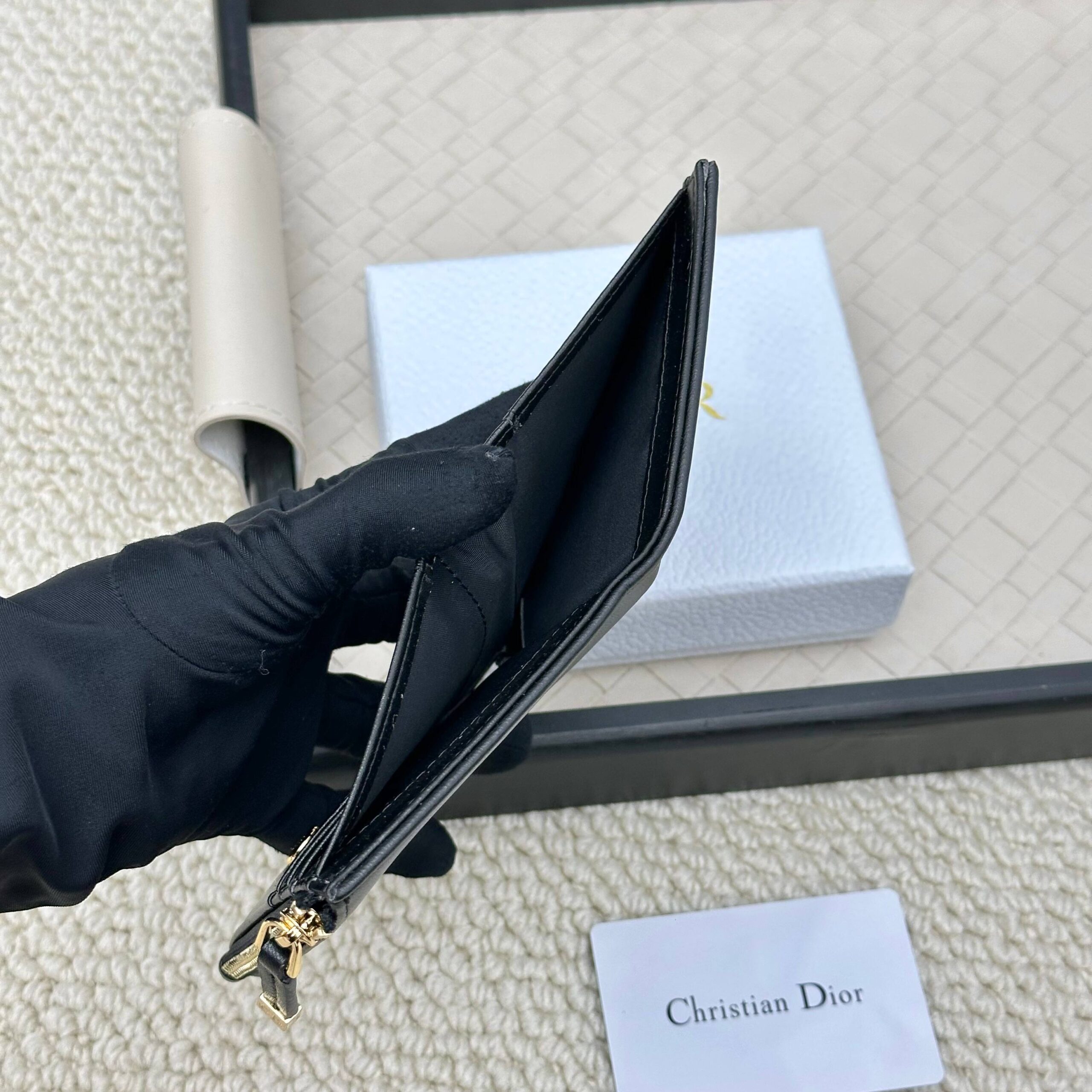 Dior Caro Dahlia Wallet - Image 6