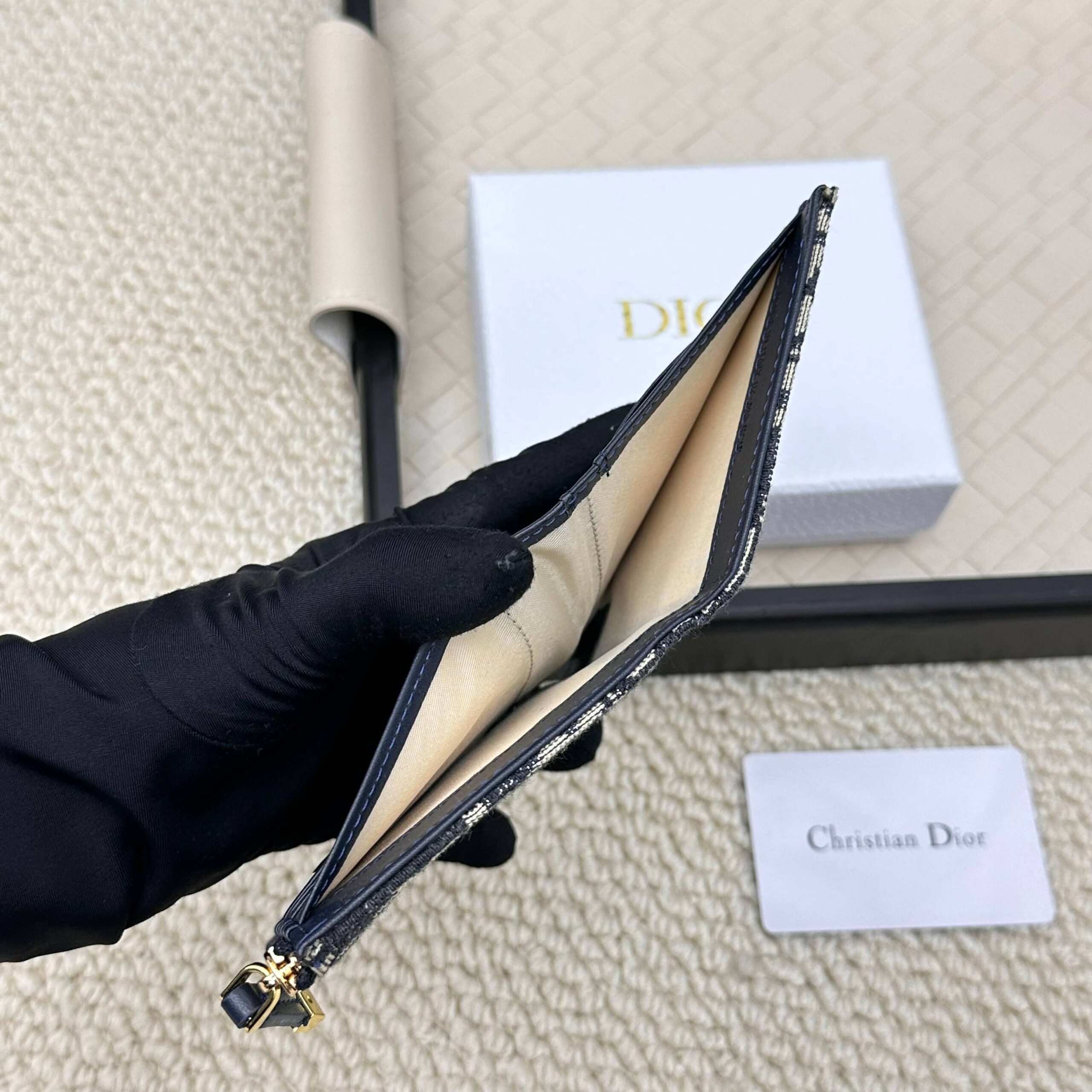 Dior Caro Dahlia Wallet - Image 6