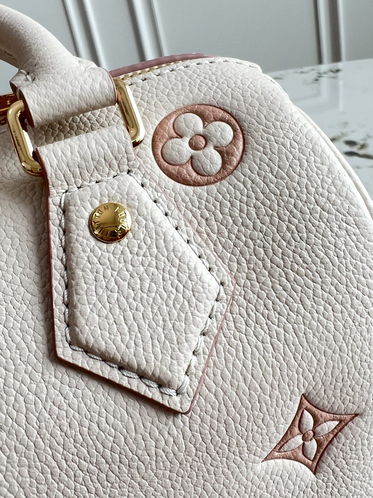 Speedy Bandouliere 20 Handbag in Monogram Empreinte Leather - Image 6