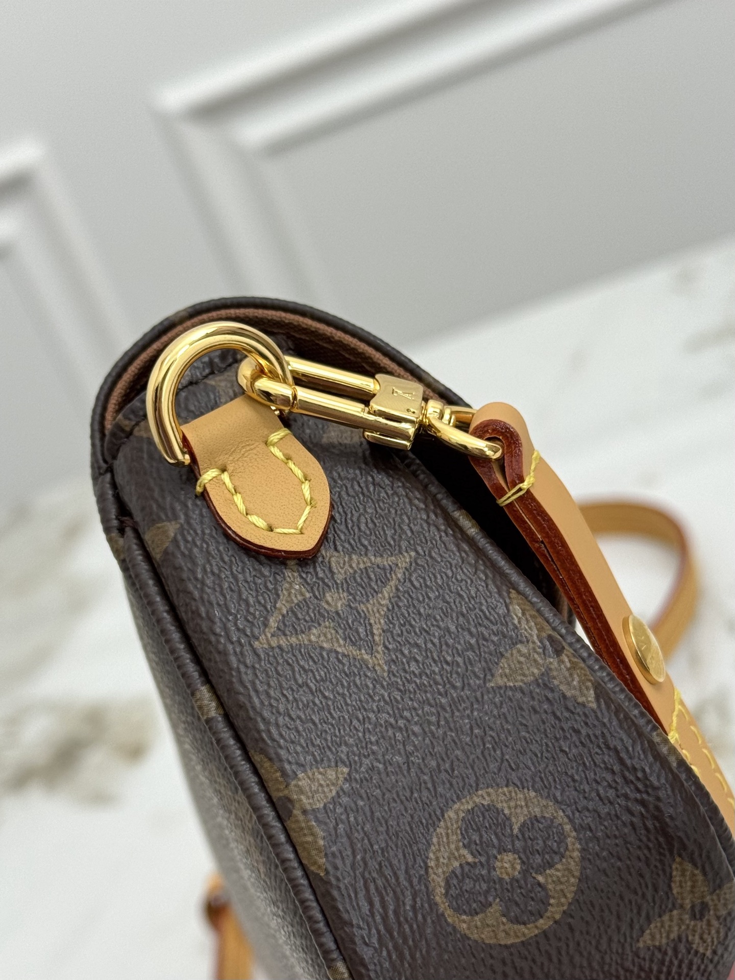 Louis Vuitton Wallet on Chain Ivy Crossbody Bag in Monogram Empreinte Leather - Image 6