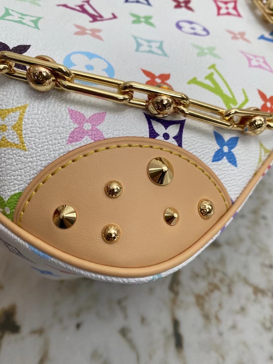Louis Vuitton x Takashi Murakami Boulogne M27790 Shoulder Bag - Image 6