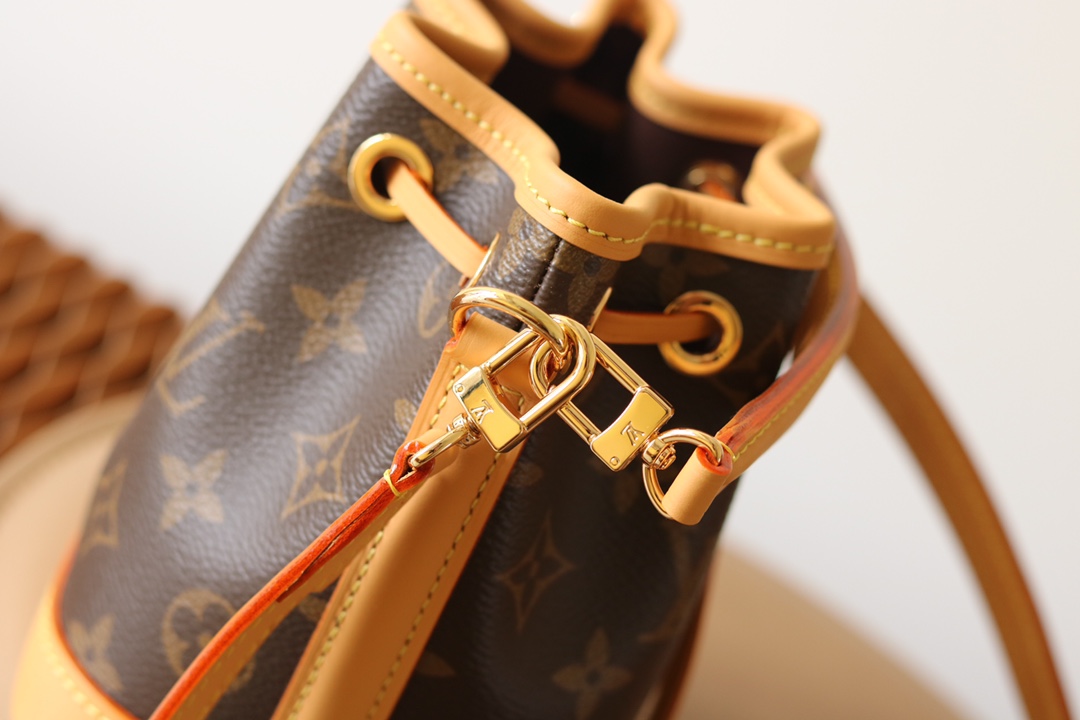 Louis Vuitton Nano Noé M81266 Monogram Crossbody Bag - Image 6