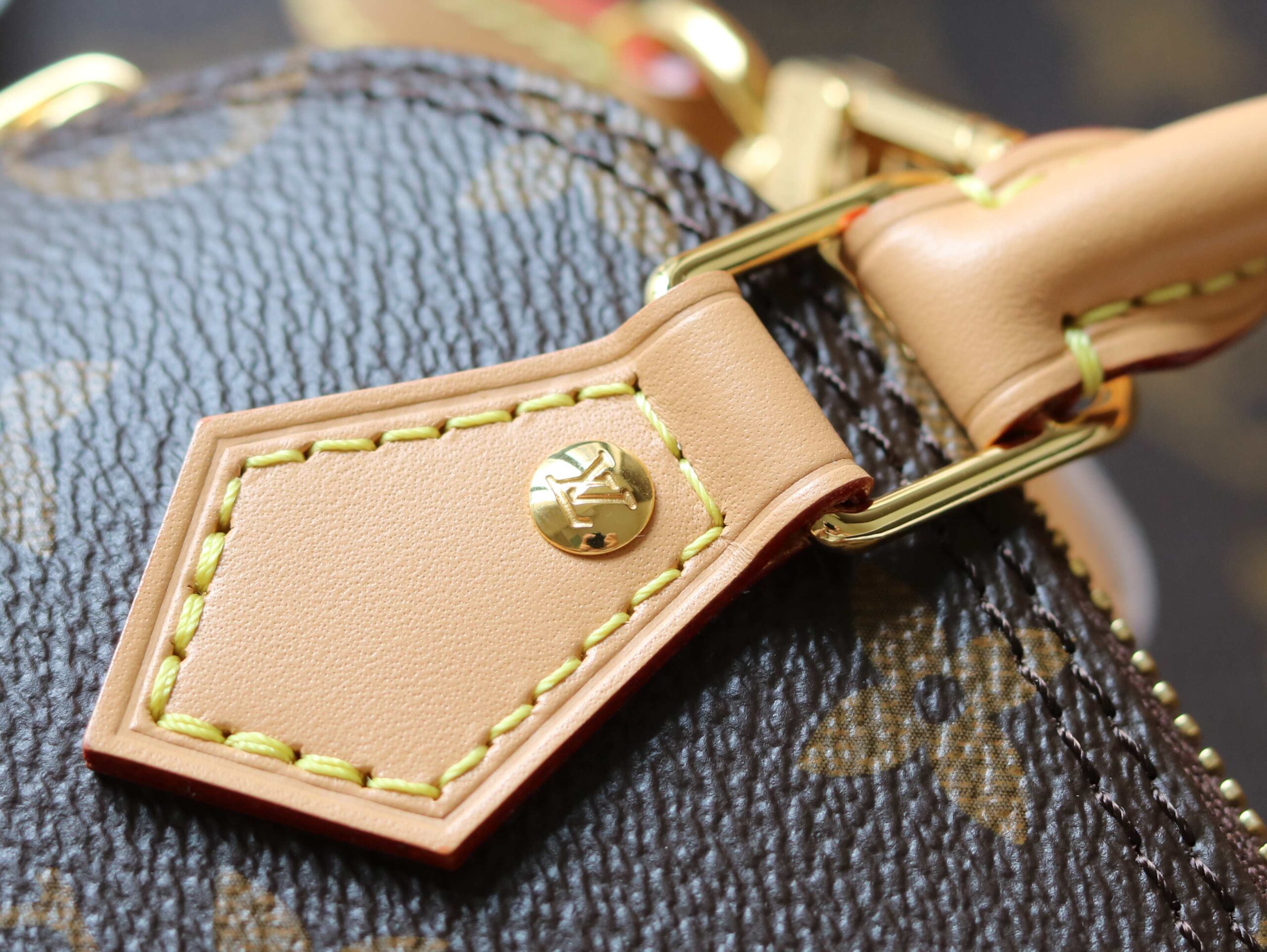 Louis Vuitton Nano Alma Handbag in Monogram Dune Canvas - Image 6