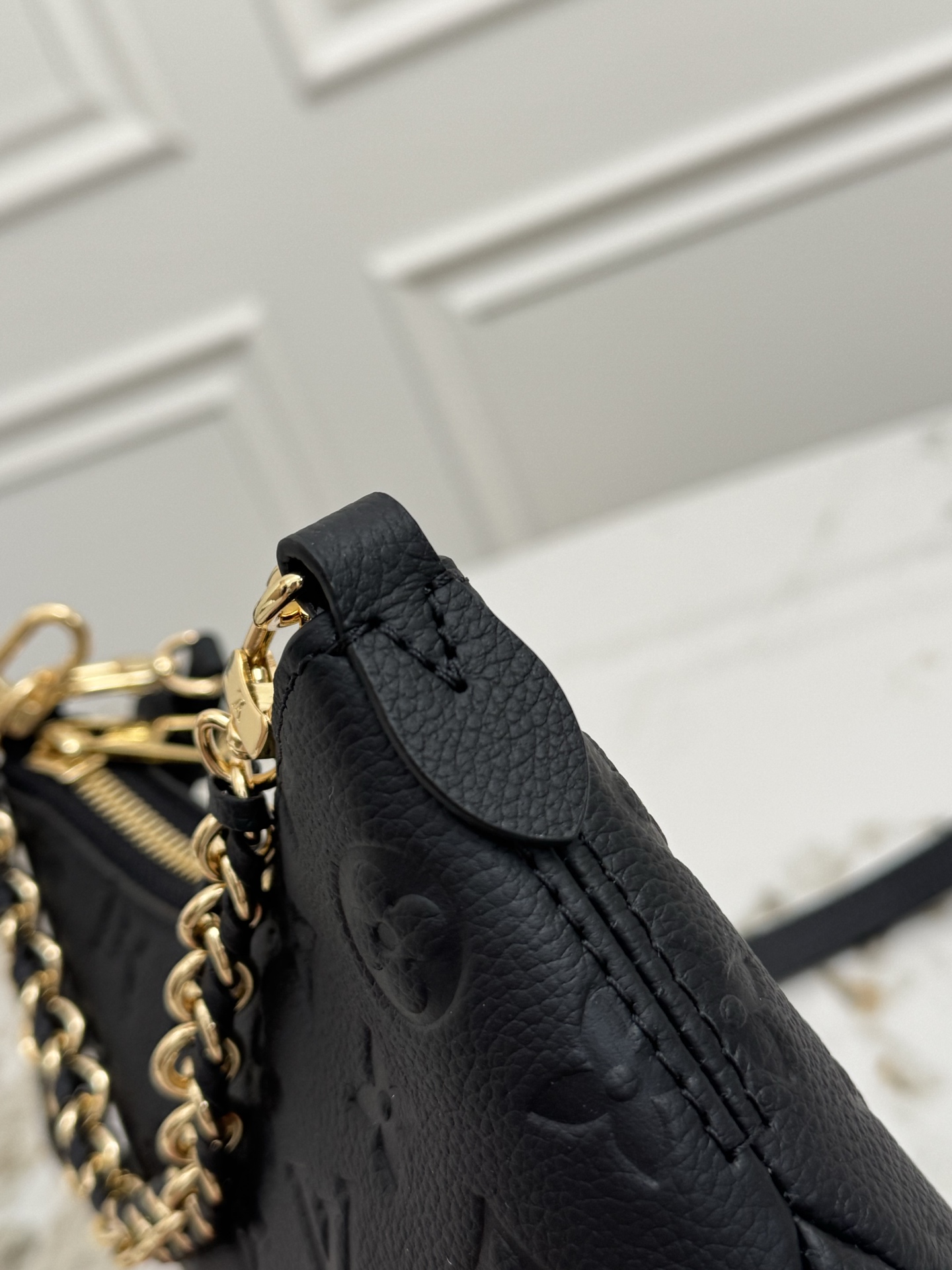 Louis Vuitton Nano Boulogne Monogram Empreinte Leather Crossbody Bag - Image 6