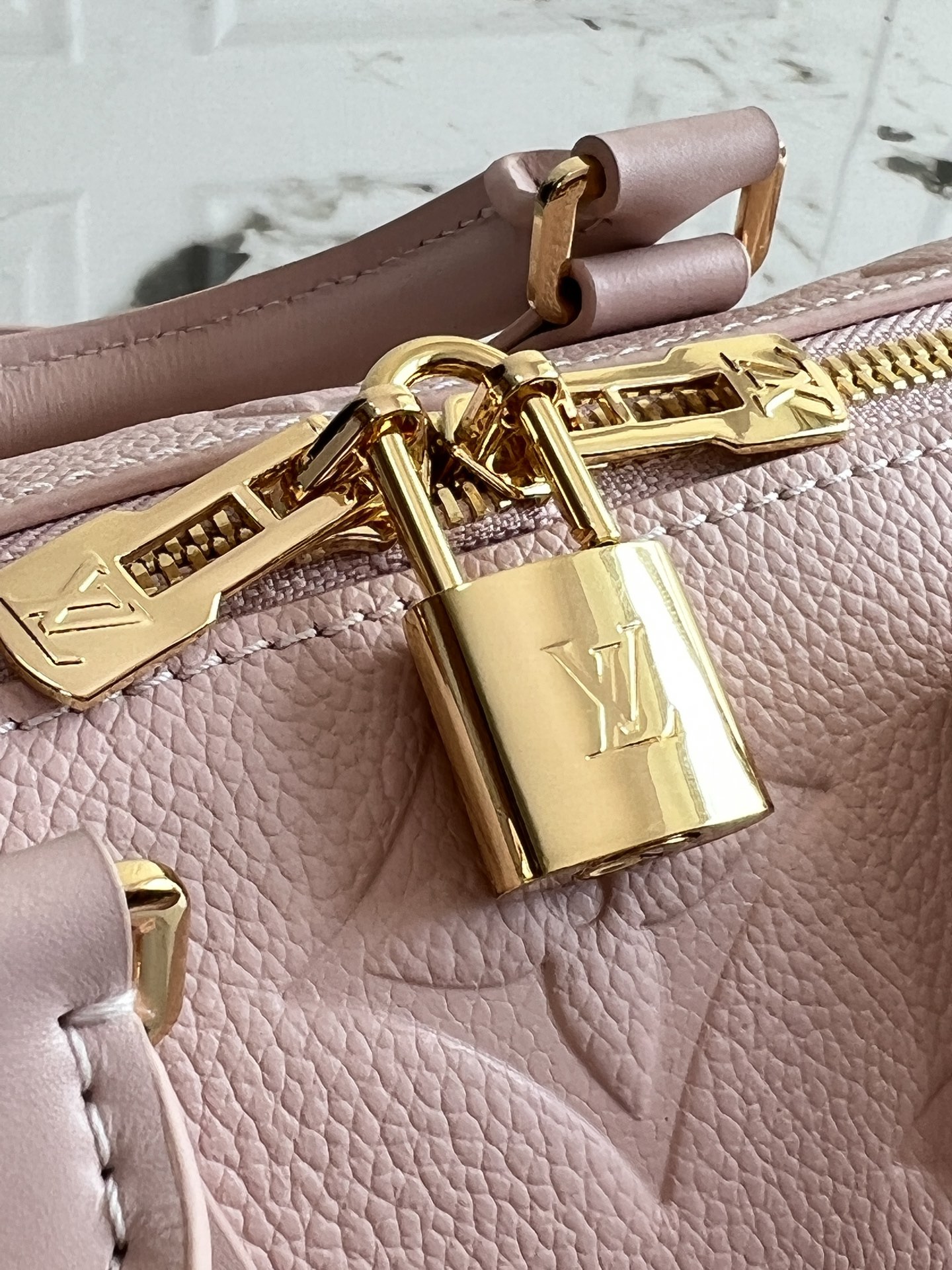 Louis Vuitton Speedy Bandoulière 20 Monogram Empreinte Leather Handbag - Image 6