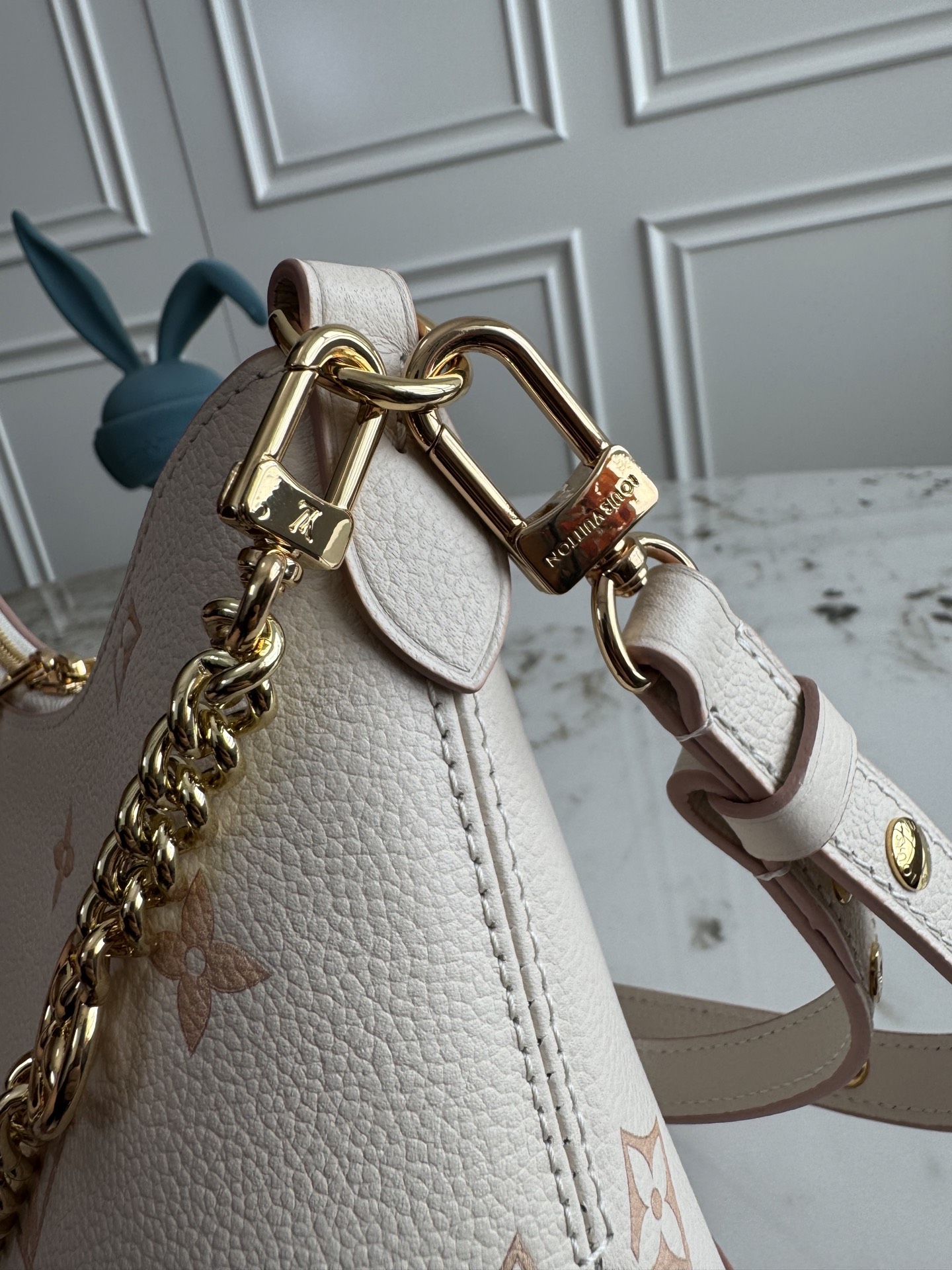 Louis Vuitton Boulogne Monogram Empreinte Leather Shoulder Bag - Image 6
