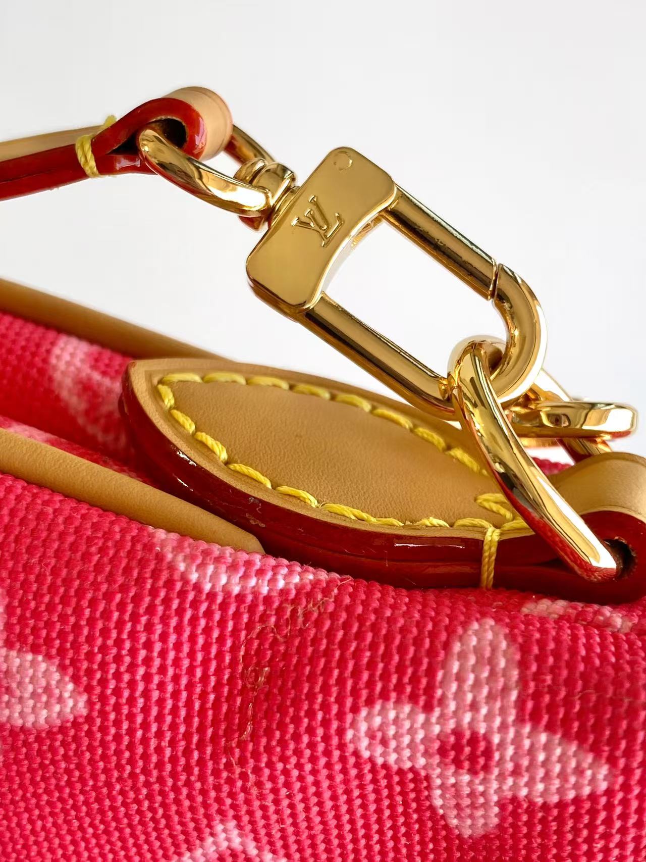 Louis Vuitton Monogram Denim Liv Pochette Crossbody Bag - Image 6