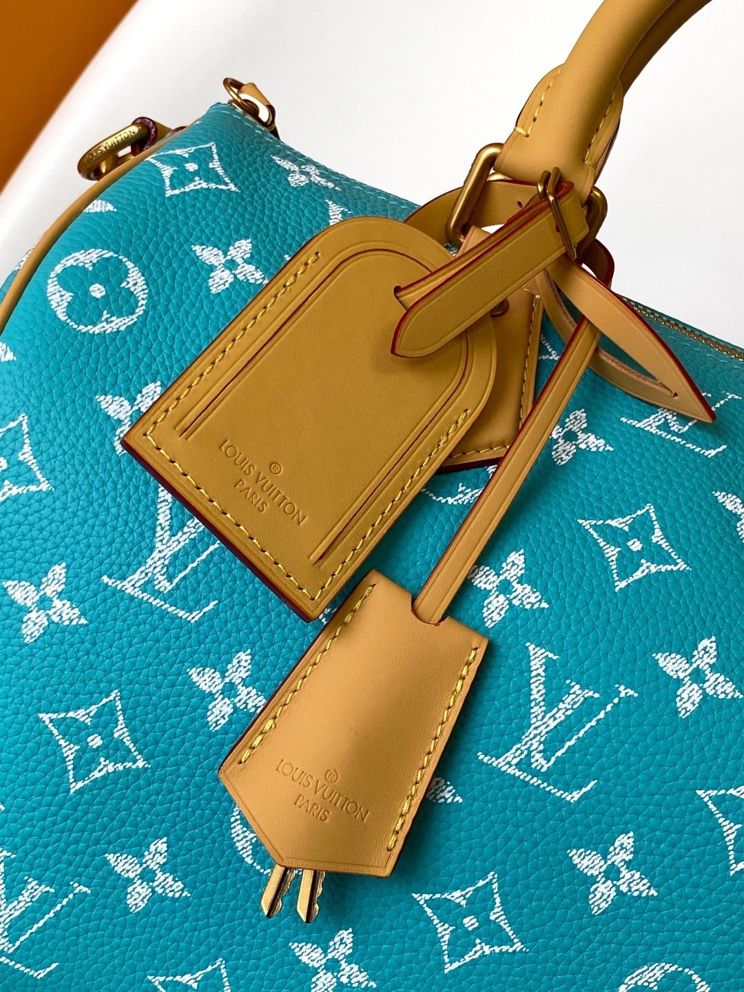 Speedy P9 Bandouliere 30 Monogram Leather Crossbody Bag - Image 6