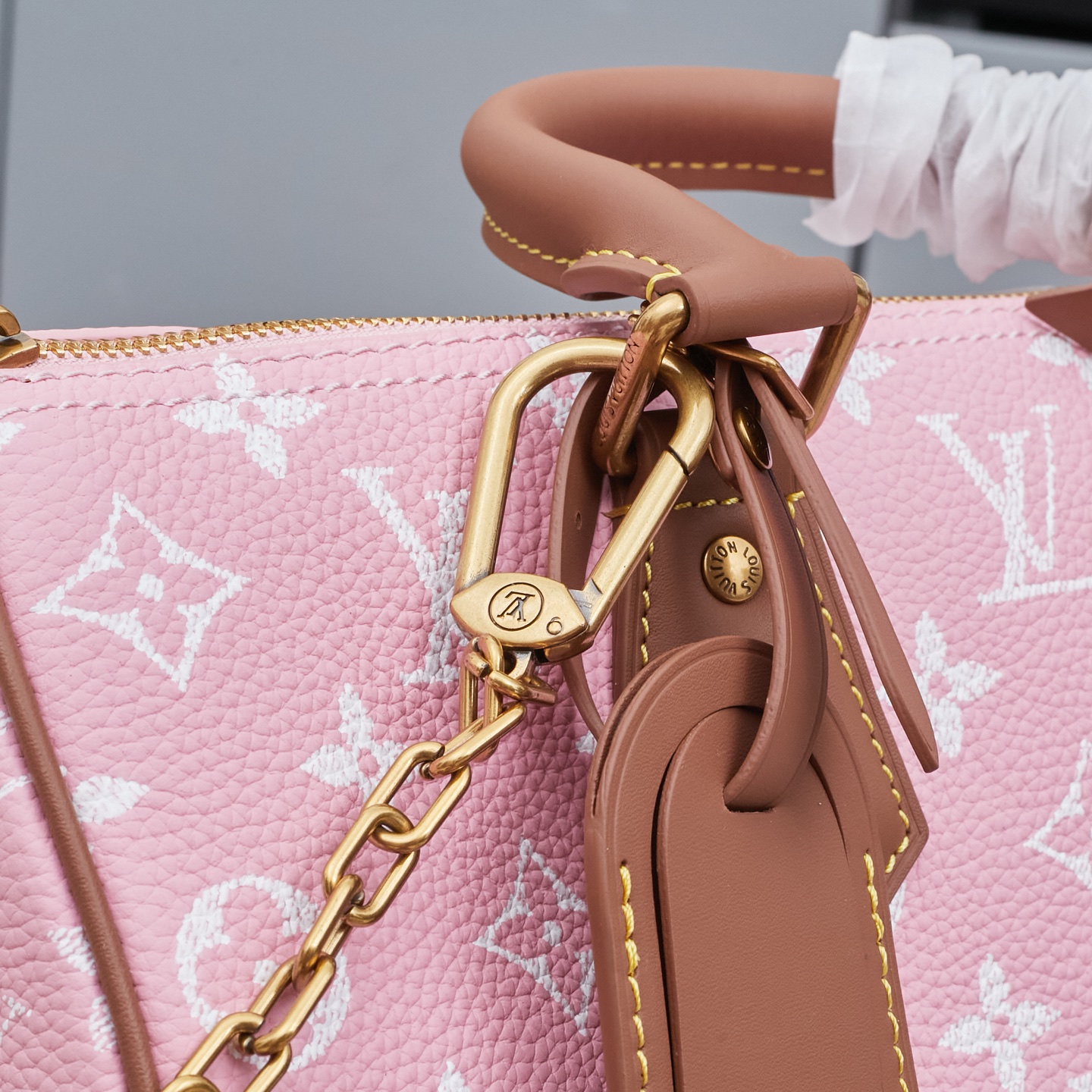 Louis Vuitton Speedy P9 Bandoulière 30 Monogram Leather Handbag - Image 6