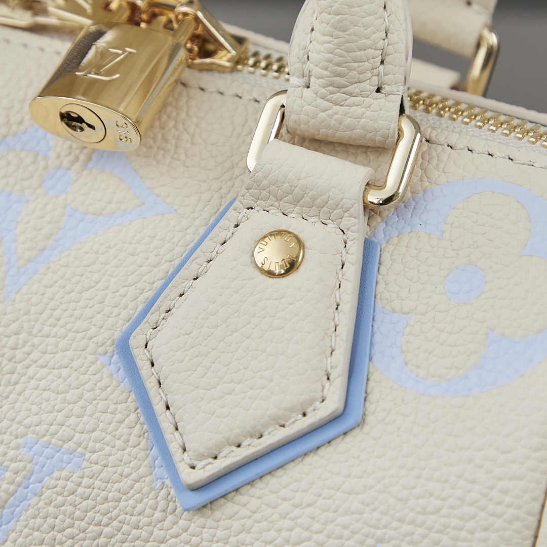 Louis Vuitton Speedy Bandouliere 20 Monogram Empreinte Leather Handbag - Image 6