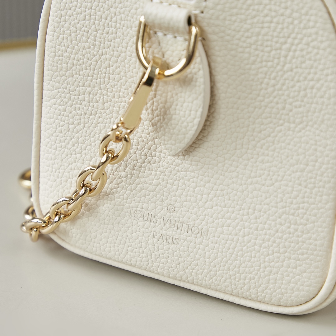 Louis Vuitton Speedy Bandouliere 20 Monogram Empreinte Leather Crossbody Bag - Image 6