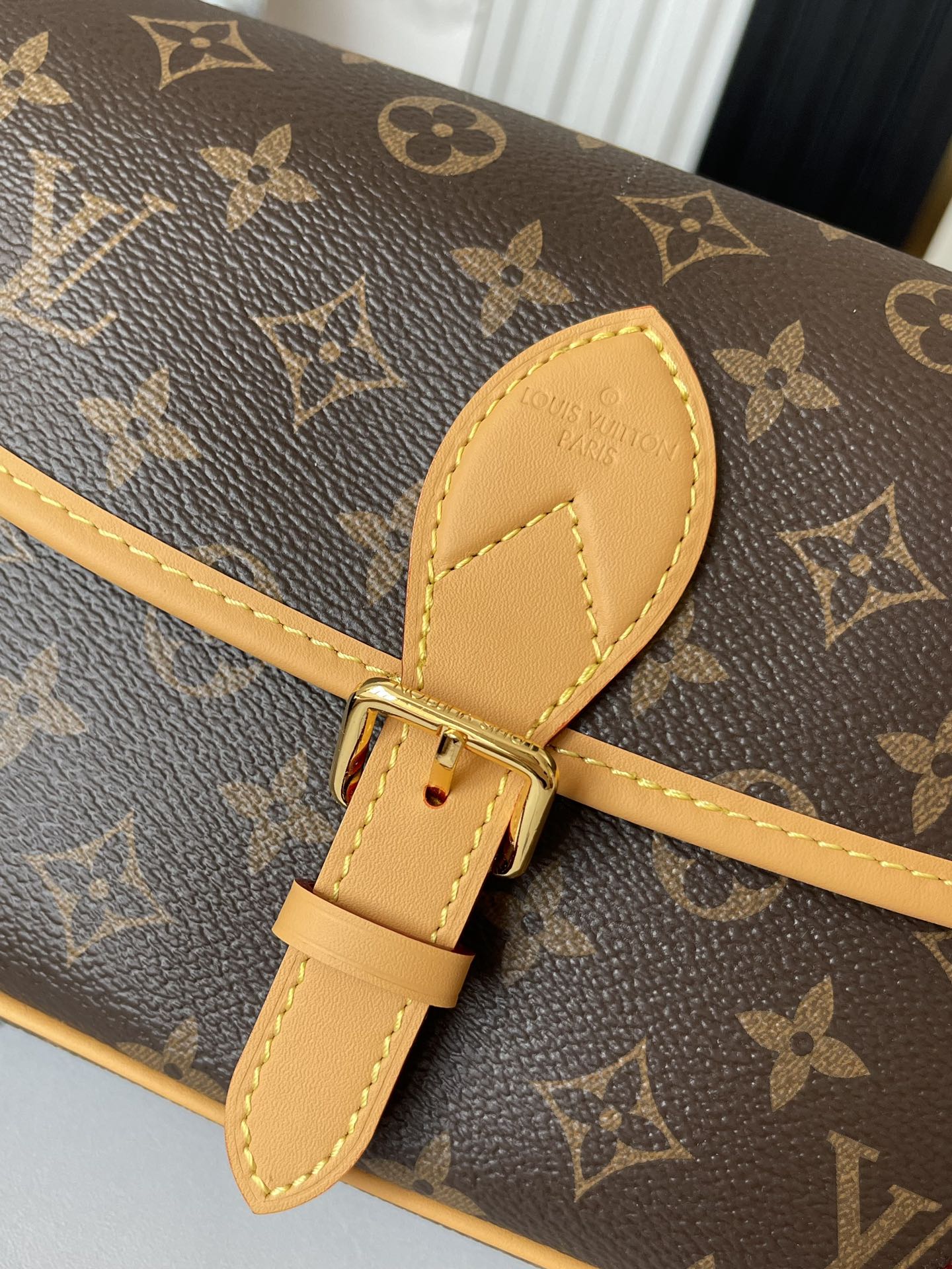 Diane Leather Handbag with Detachable Shoulder and Crossbody Straps - Image 6