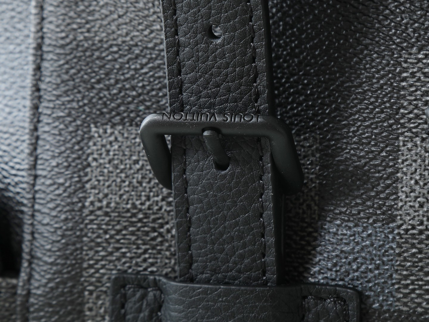 Louis Vuitton Christopher MM Backpack in Damoflage Black Canvas - Image 6